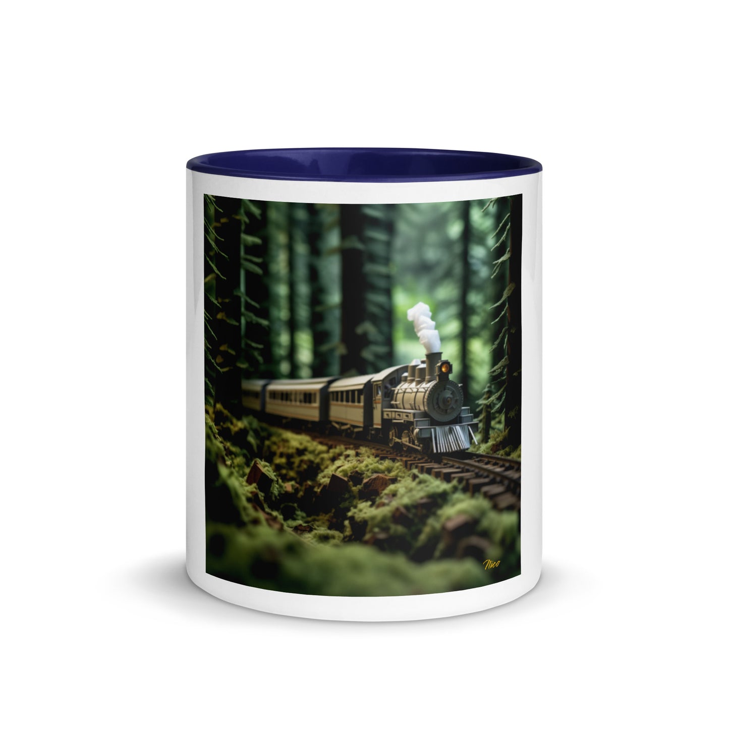 Orient Express Series Print #7 Mug with Color Inside