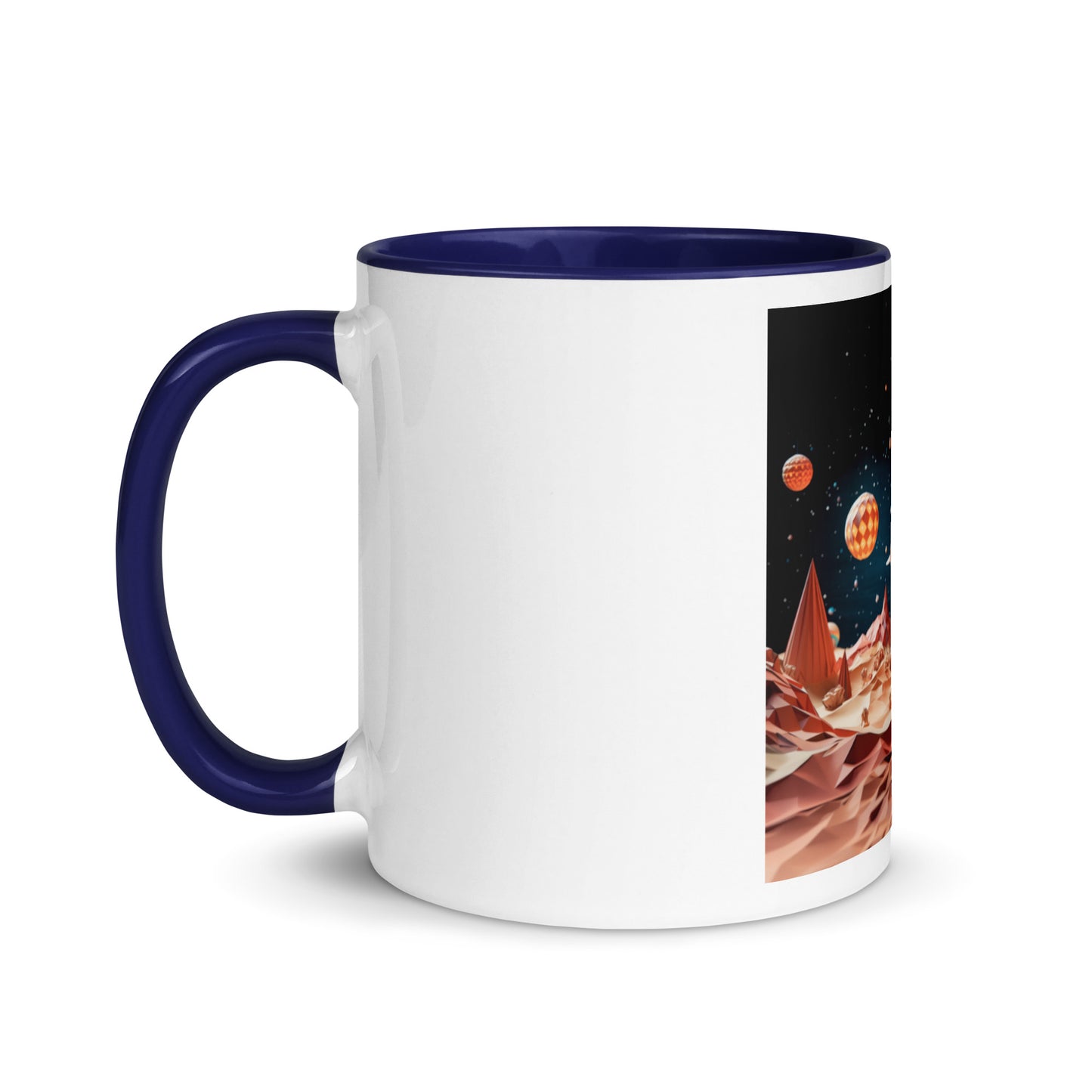 Elons' Dream Series Print #5 Mug with Color Inside