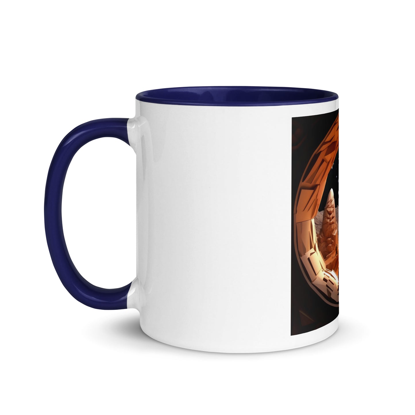 Elon's Dream Series Print #4 Mug with Color Inside