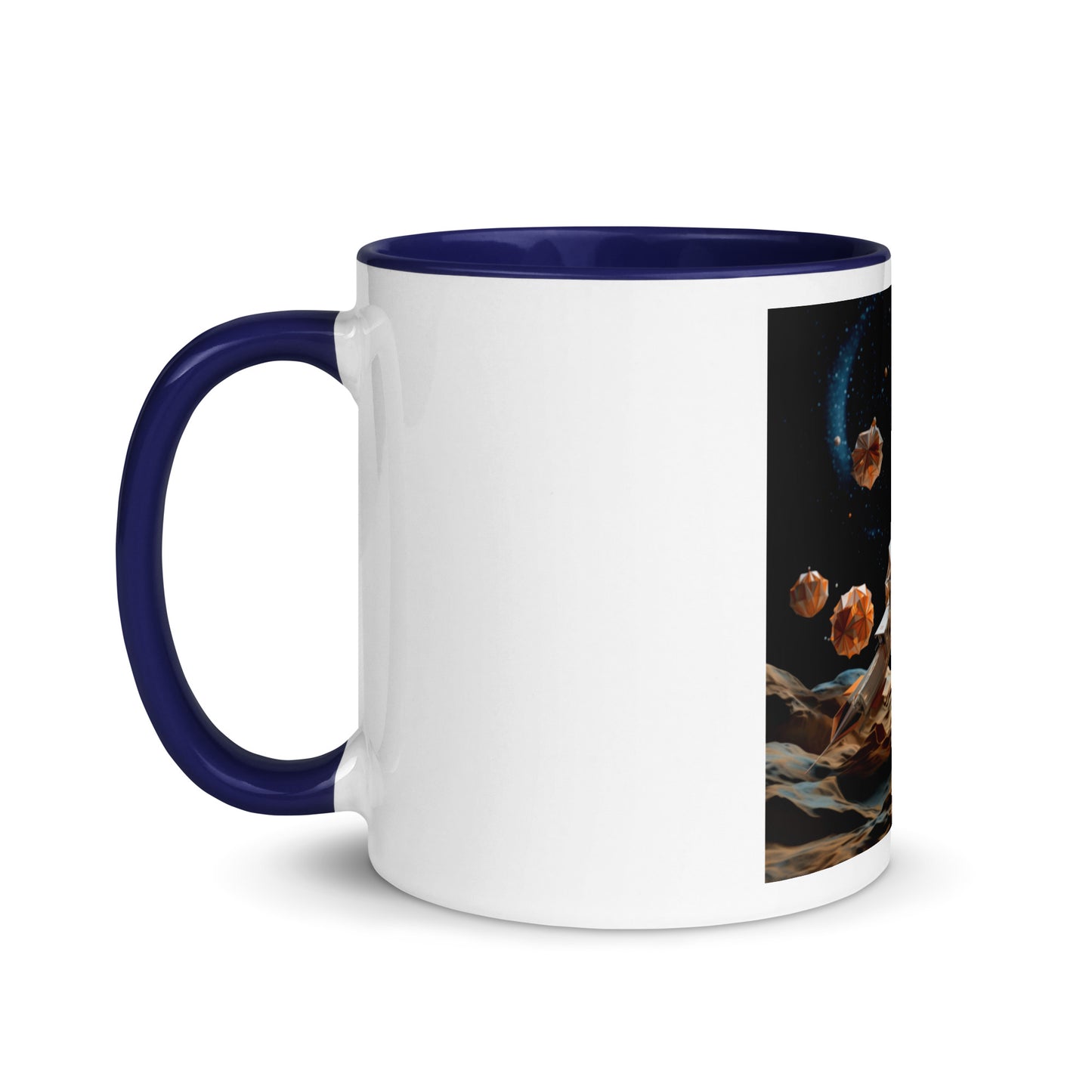 Elons' Dream Series Print #3 Mug with Color Inside