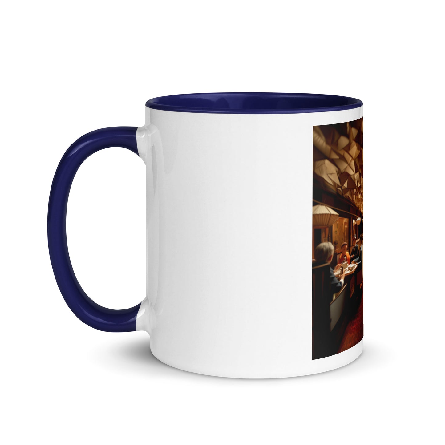 Oriient Express Series Print #2 Mug with Color Inside