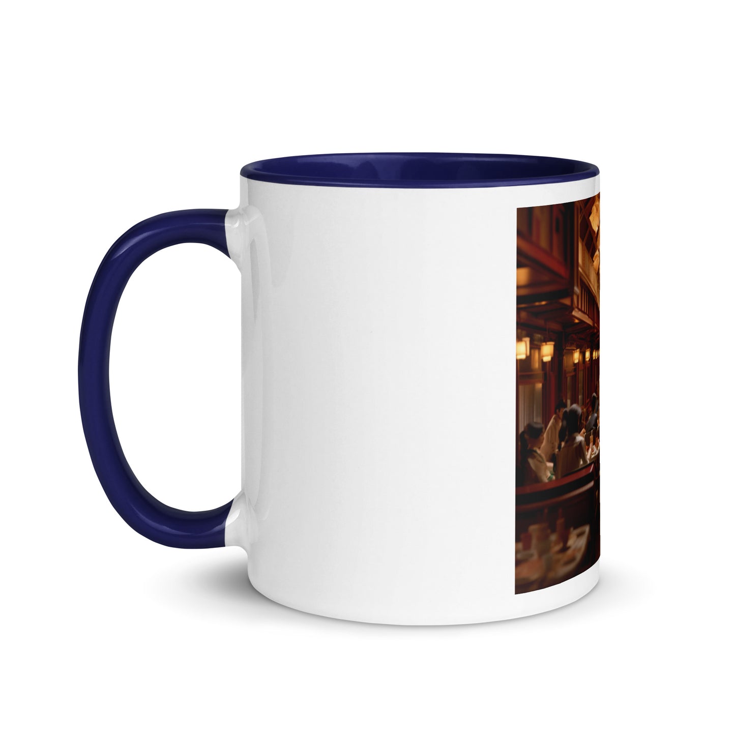 Orient Express Series Print #8 Mug with Color Inside