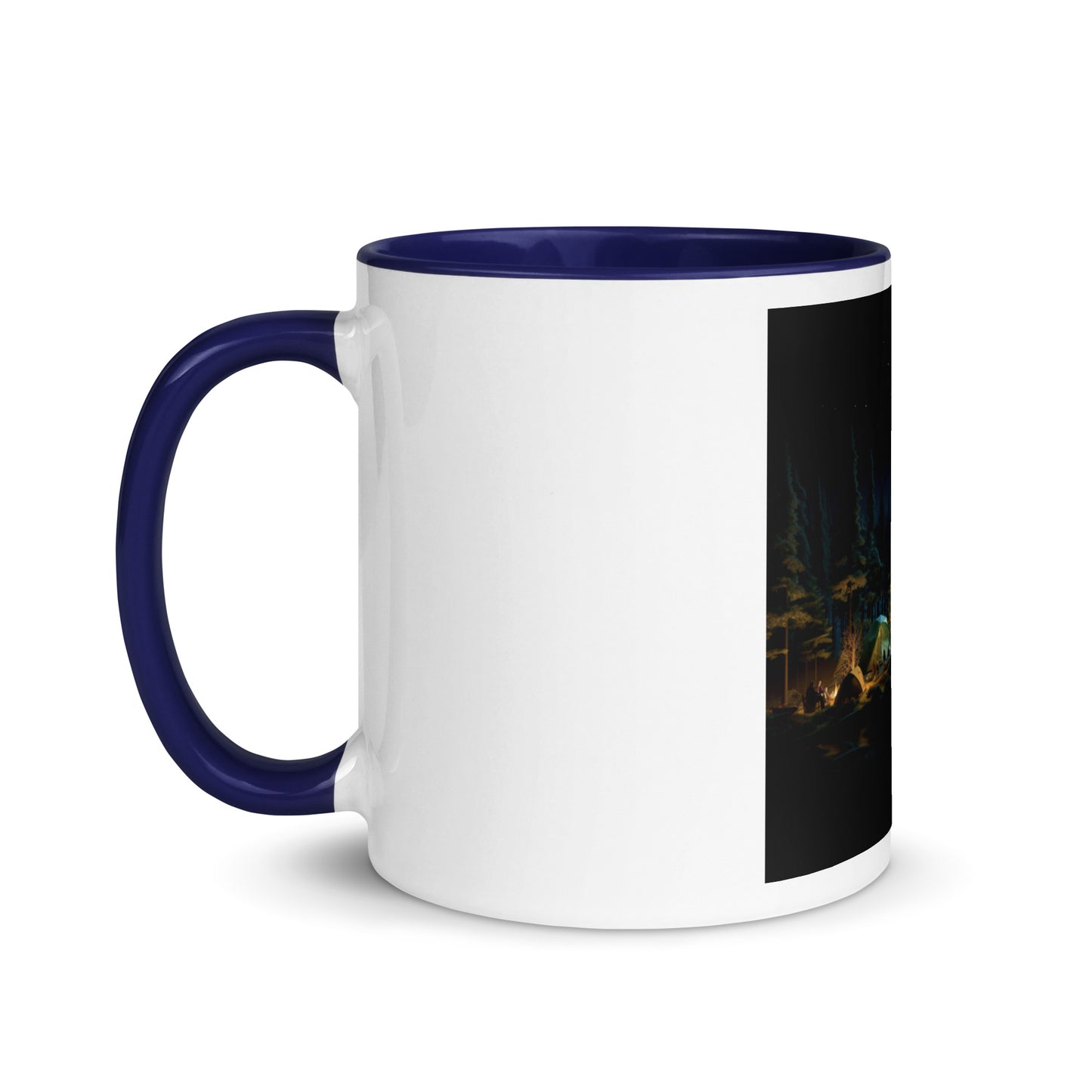 Under The Starry Skies Series Print #2 Mug with Color Inside