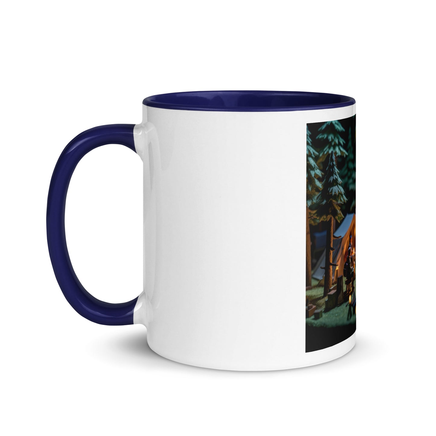 Under The Starry Skies Series Print #10 Mug with Color Inside