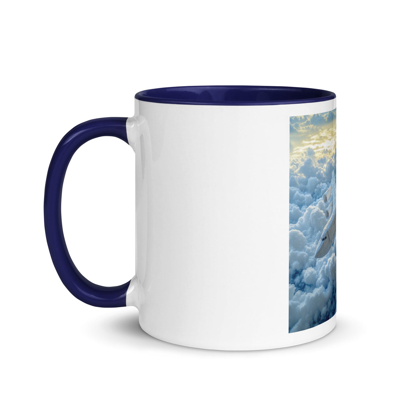 Frequent Flyer Miles Series Print #10 Mug with Color Inside