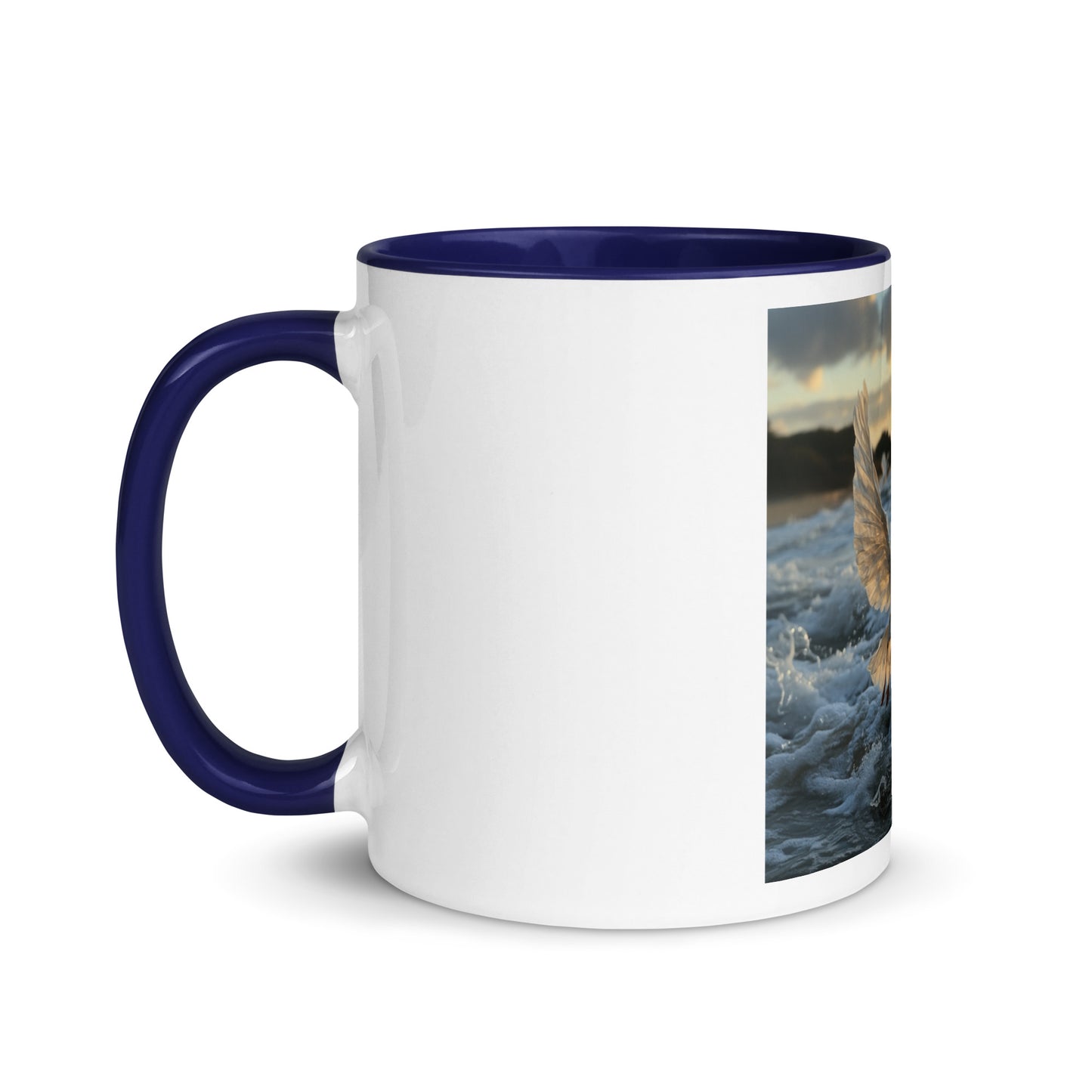 By The Seaside Series Print #10 - Mug with Color Inside