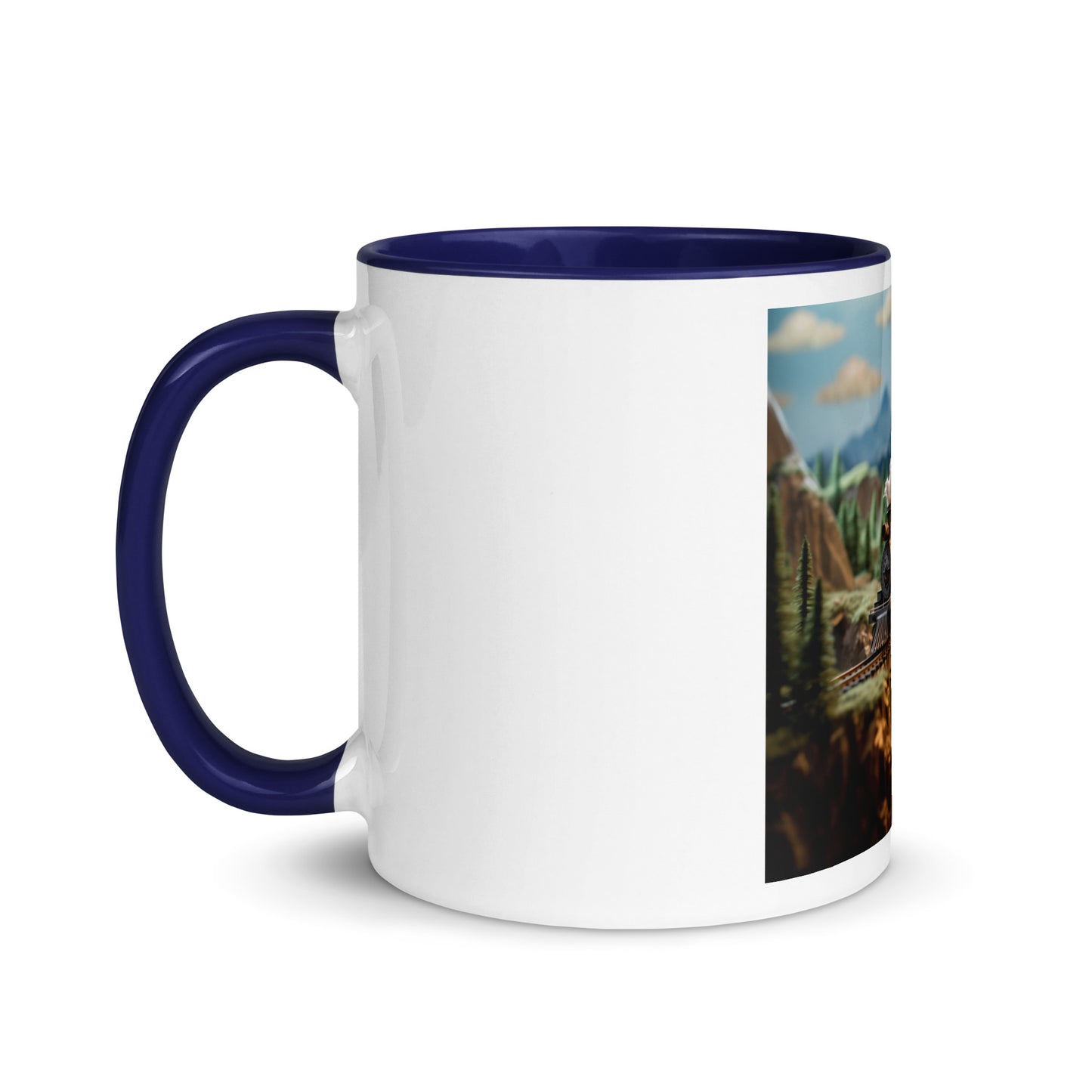 Orient Express Series Print #5 - Mug with Color Inside