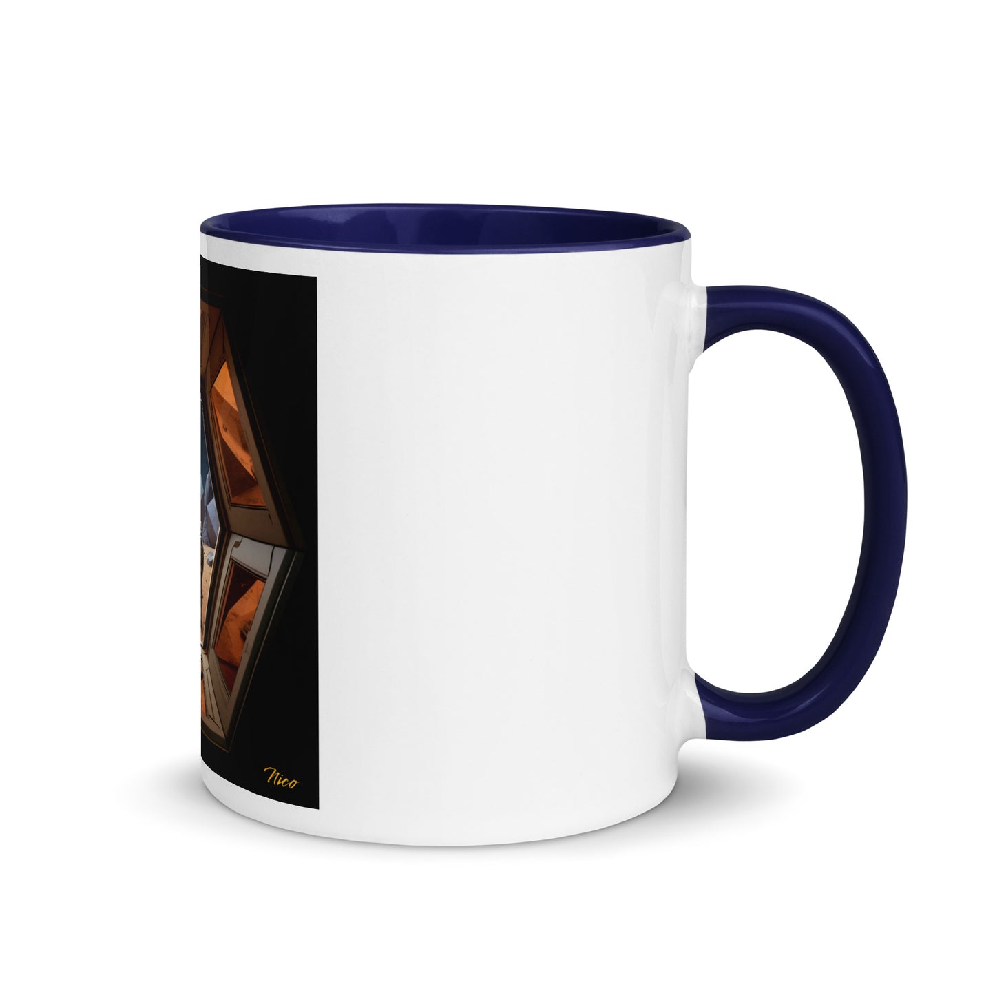 Elons' Dream Series Print #6 Mug with Color Inside