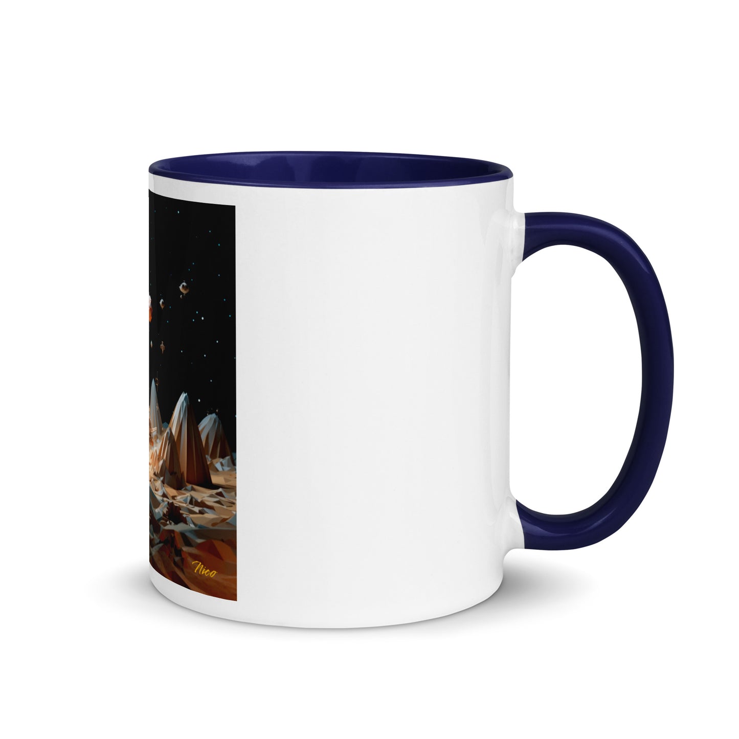 Elons' Dream Series Print #7 Mug with Color Inside