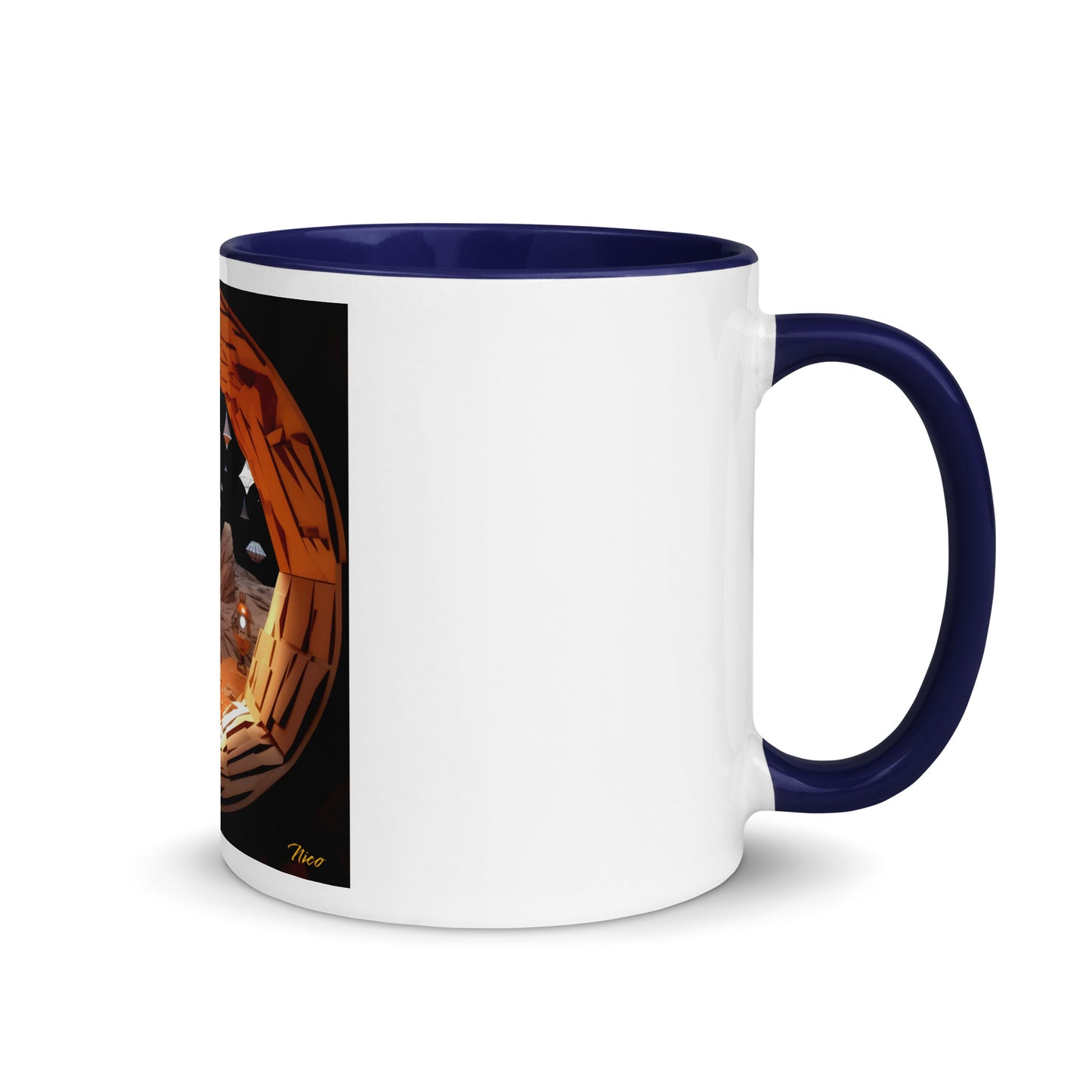 Elon's Dream Series Print #4 Mug with Color Inside