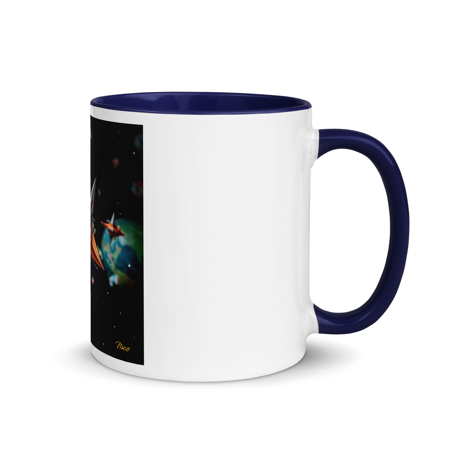 Elons' Dream Series Print #1 Mug with Color Inside