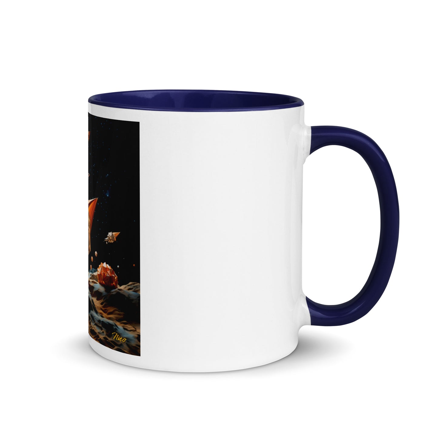 Elons' Dream Series Print #3 Mug with Color Inside