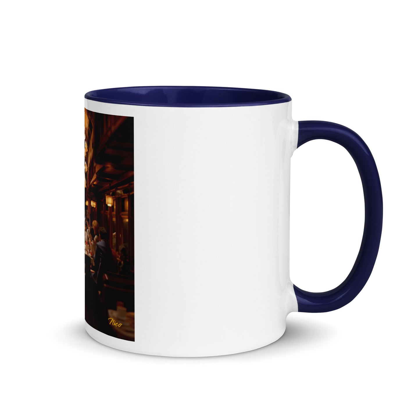 Orient Express Series Print #8 Mug with Color Inside