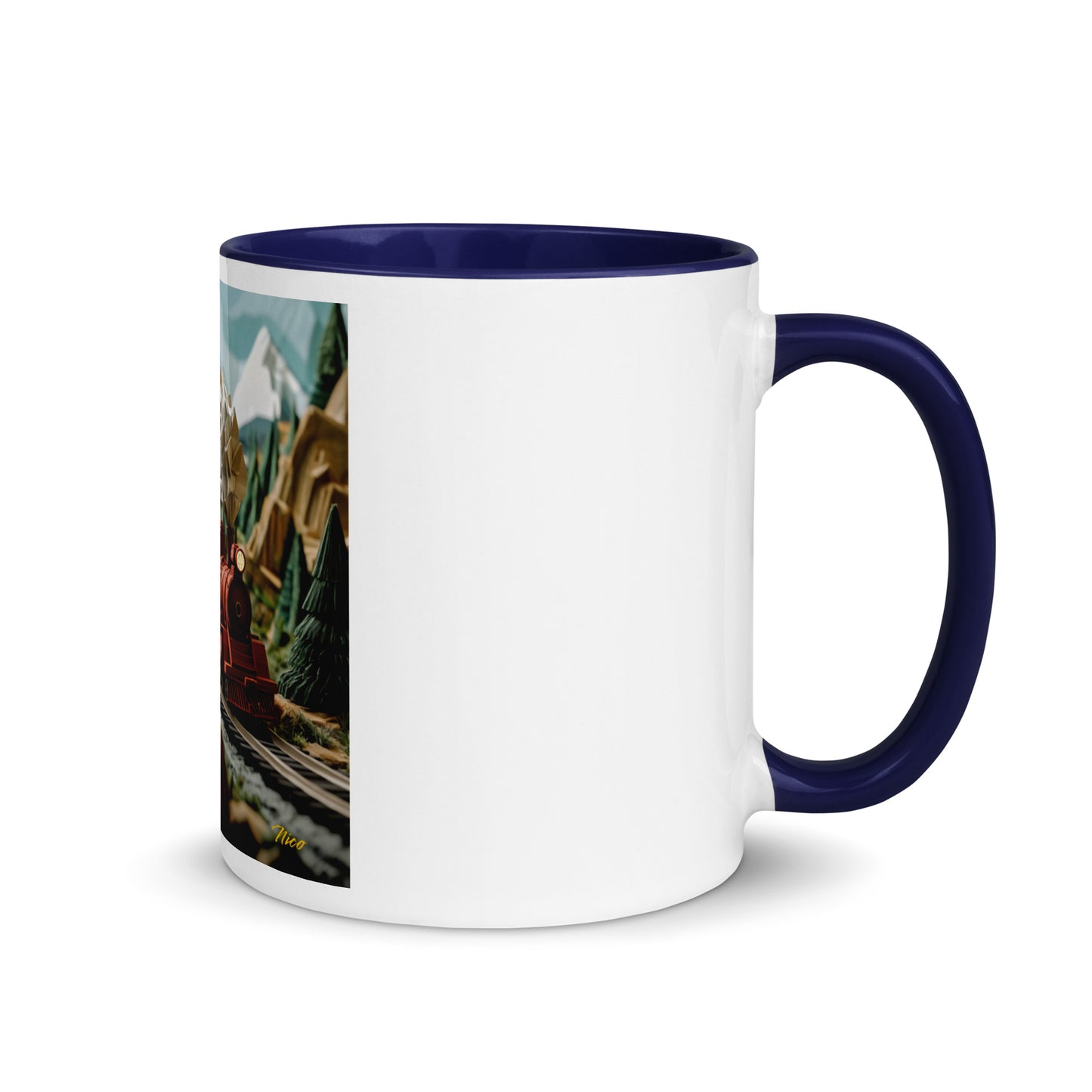 Orient Express Series Print #3 Mug with Color Inside