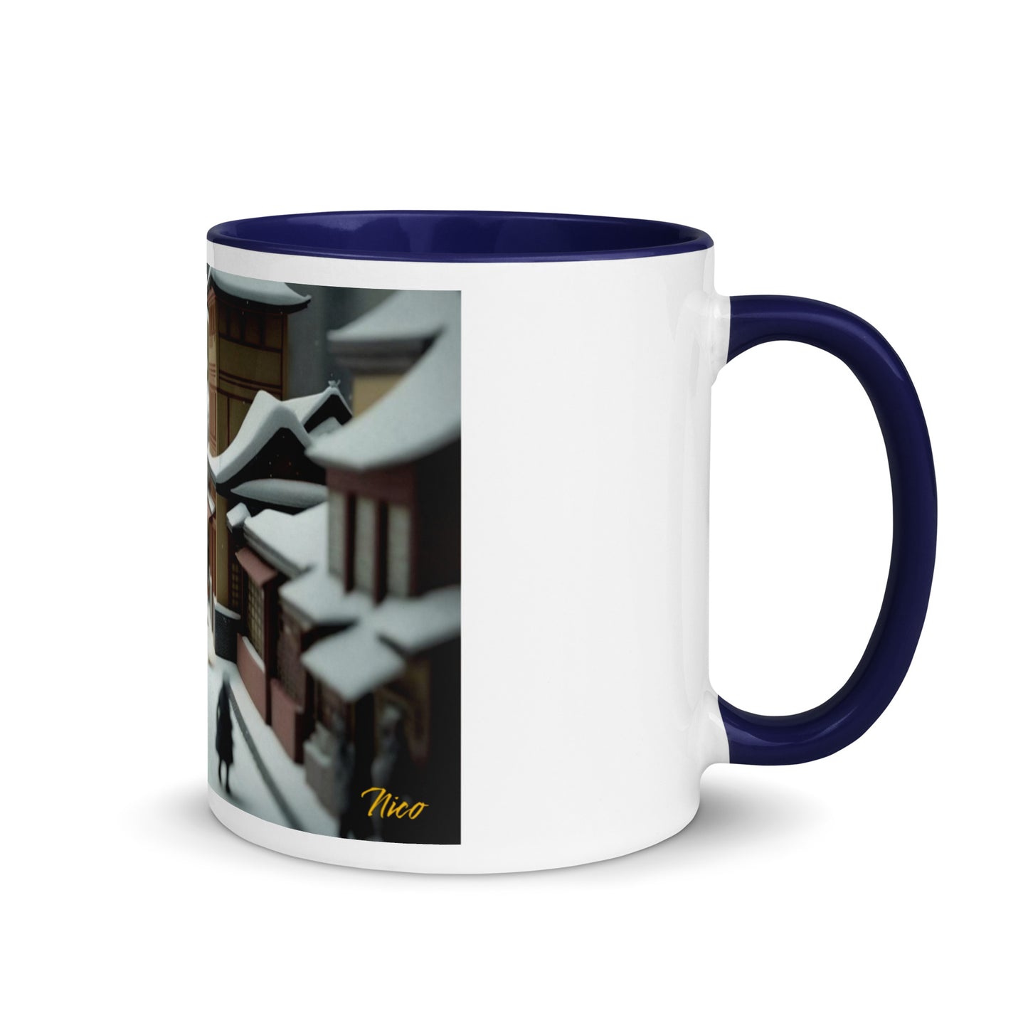 I Wish It Would Snow Series Print #9 - Mug with Color Inside