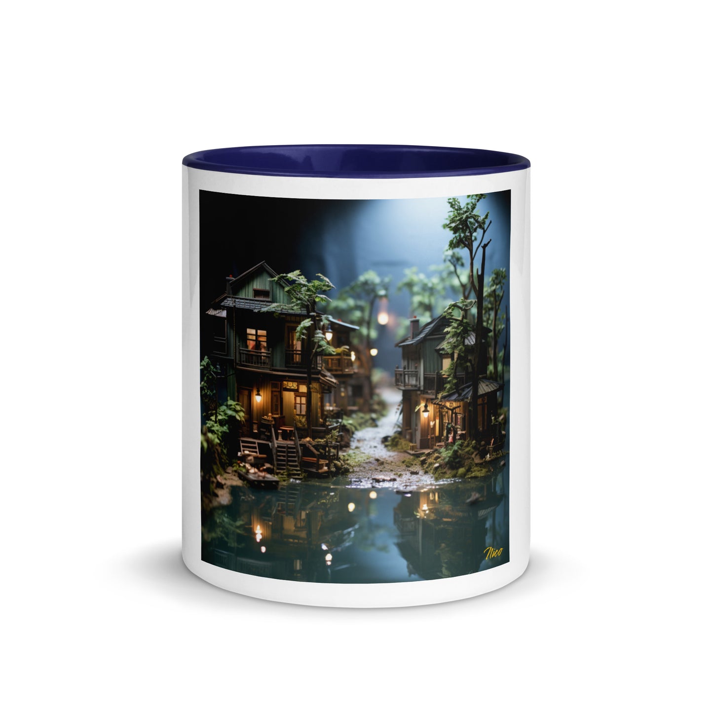 Born On A Bayou Series Print #3 - Mug with Color Inside