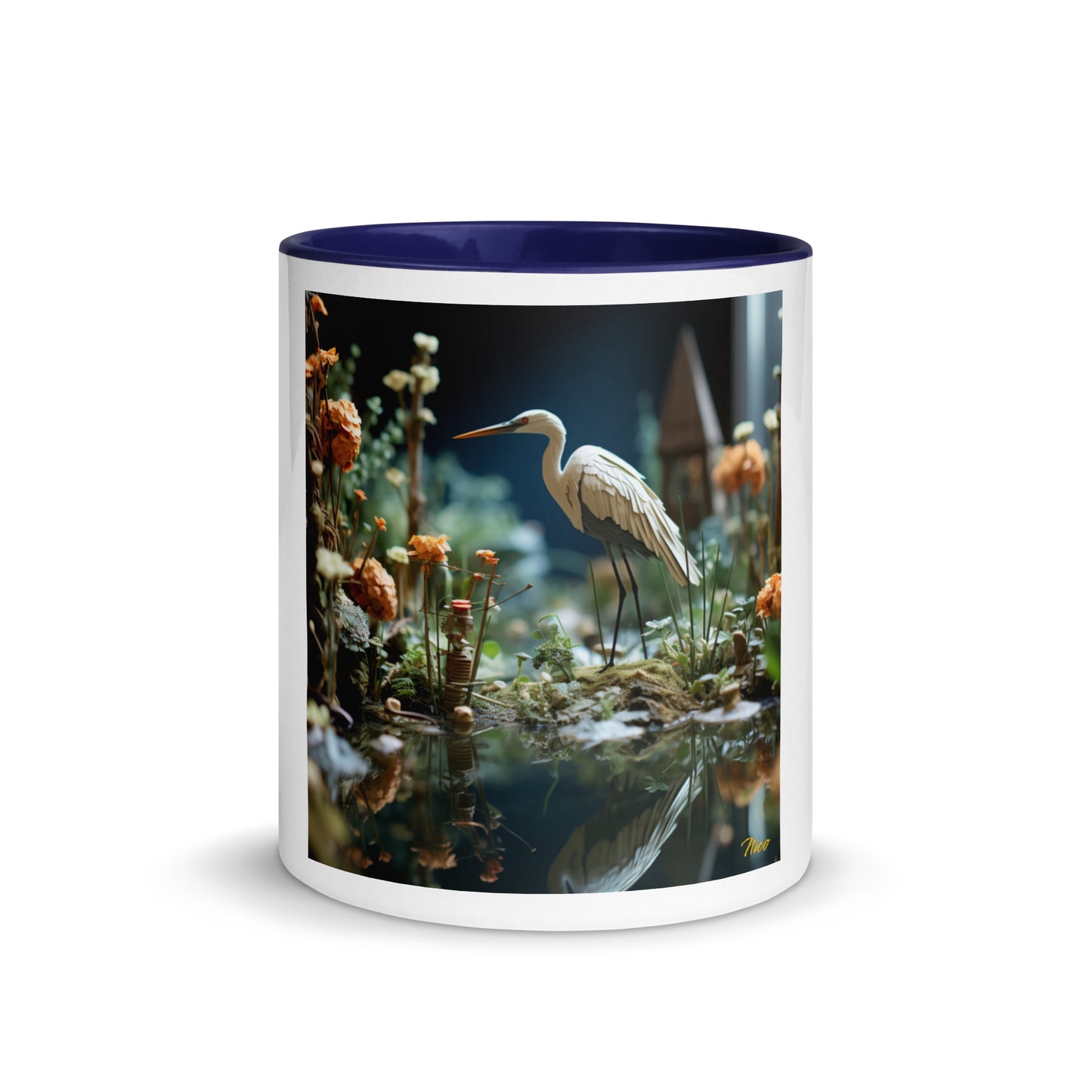 Born On A Bayou Series Print #1 - Mug with Color Inside