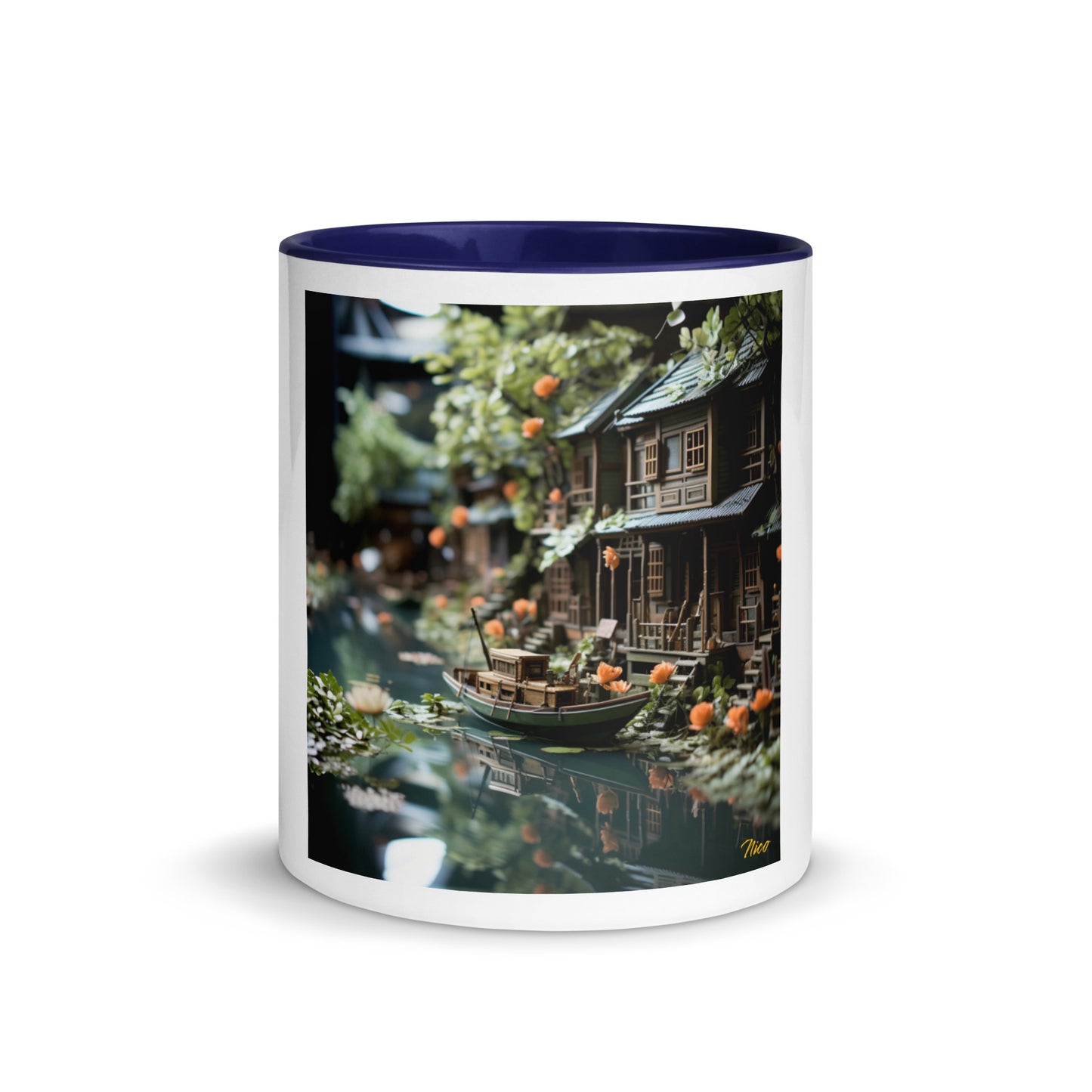 Born On A Bayou Series Print #9 - Mug with Color Inside