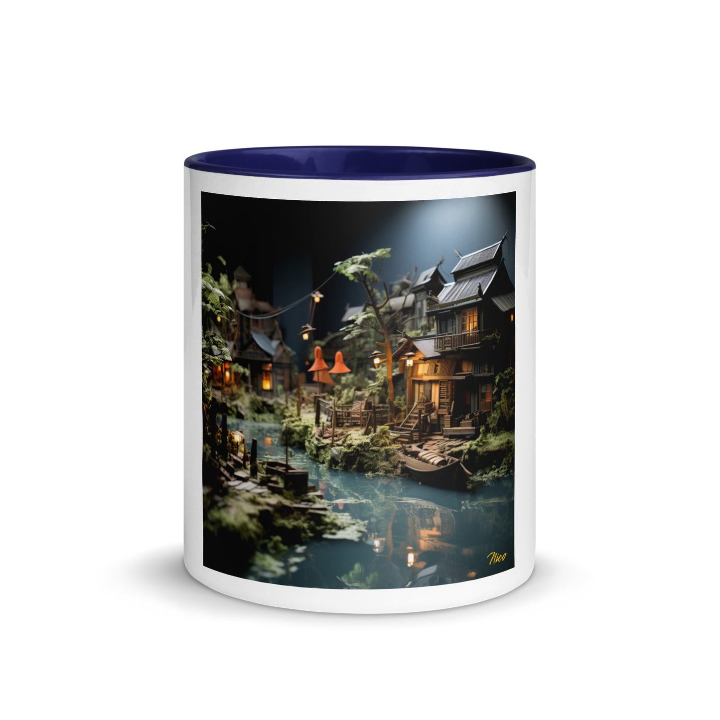 Born On A Bayou Series Print #6 - Mug with Color Inside