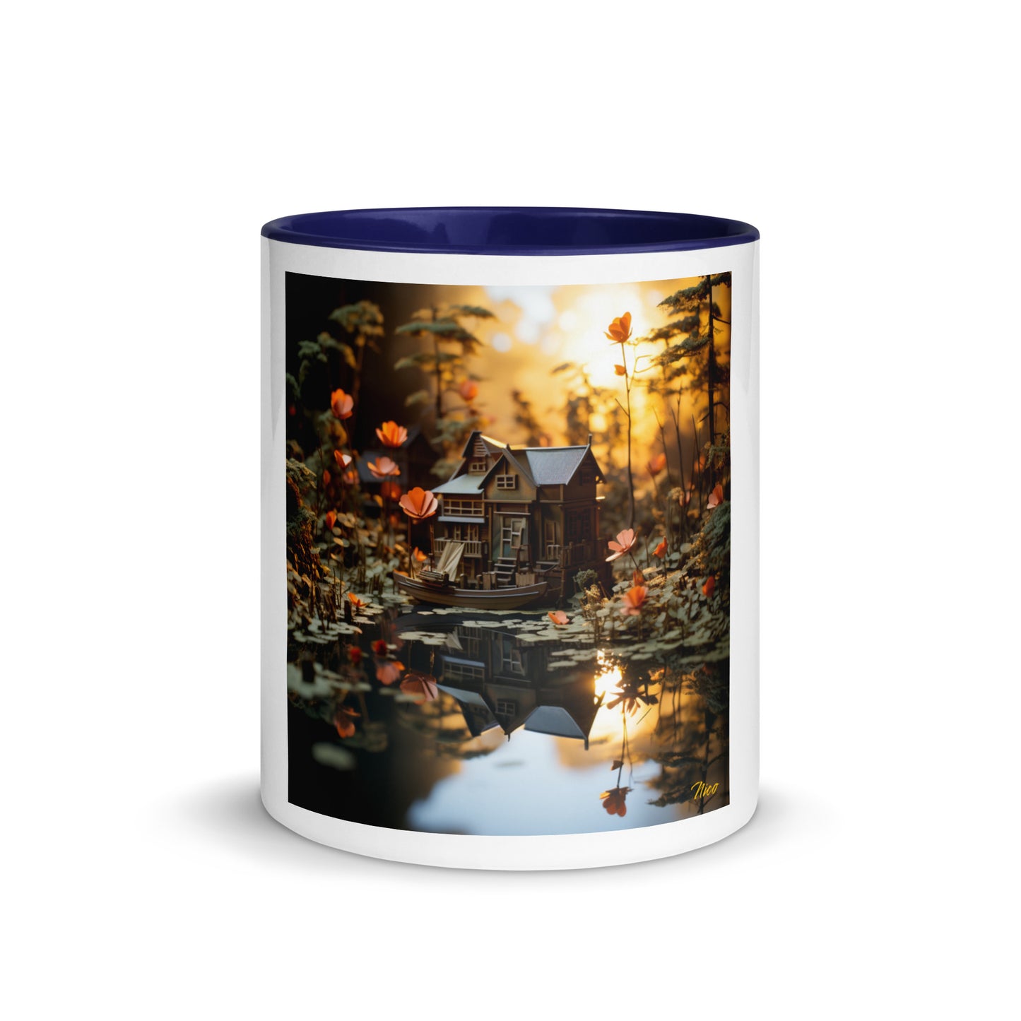 Born On A Bayou Series Print #7 - Mug with Color Inside