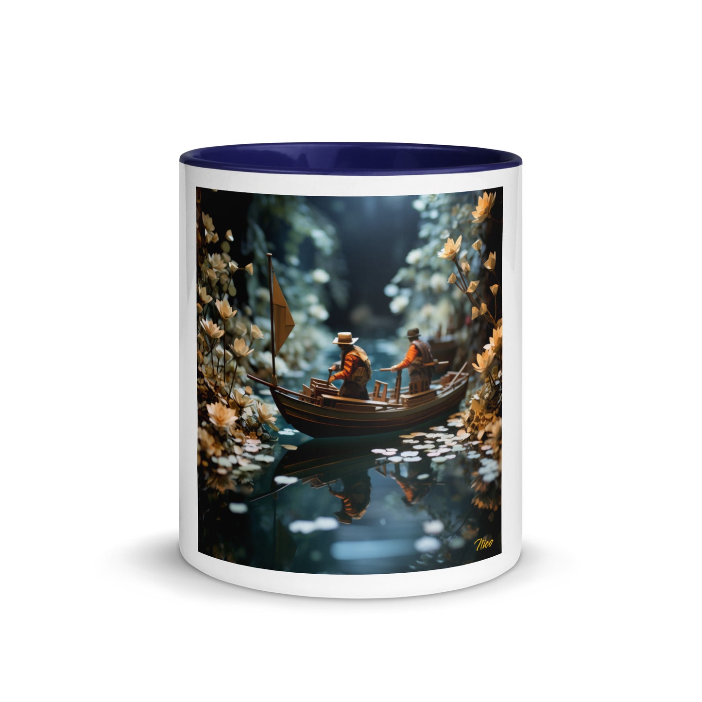 Born On A Bayou Series Print #10 - Mug with Color Inside