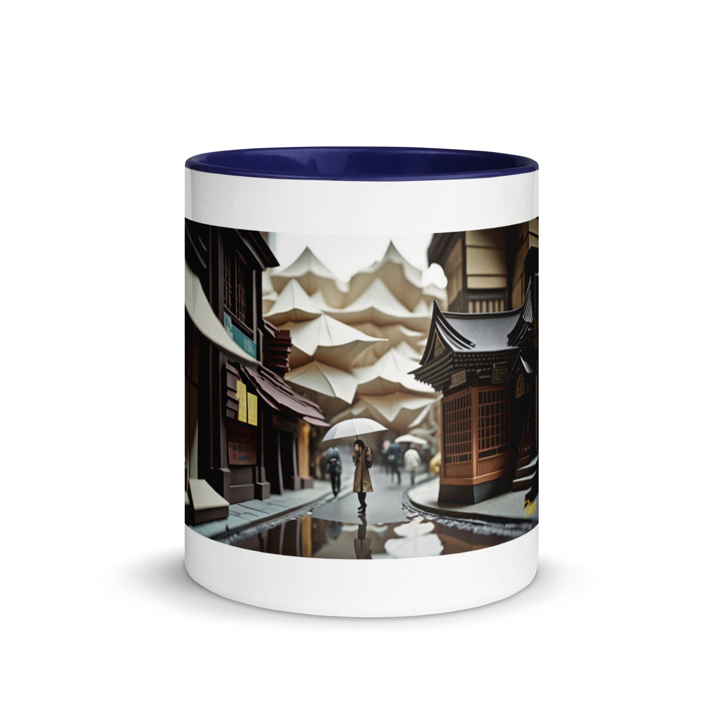 Rainy Days And Mondays Series Print #6 - Mug with Color Inside