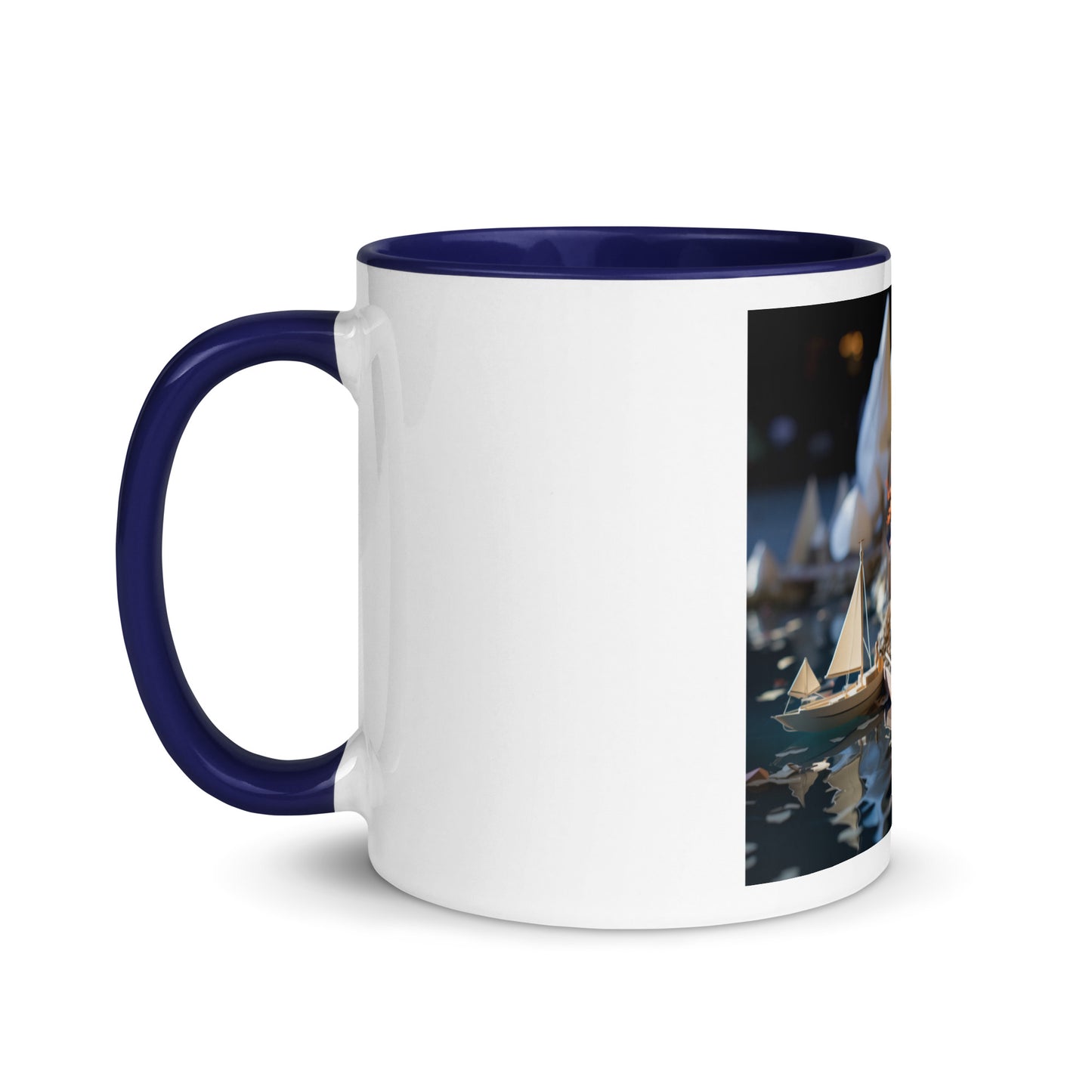 On The Docks By The Bay Series Print #9 - Mug with Color Inside