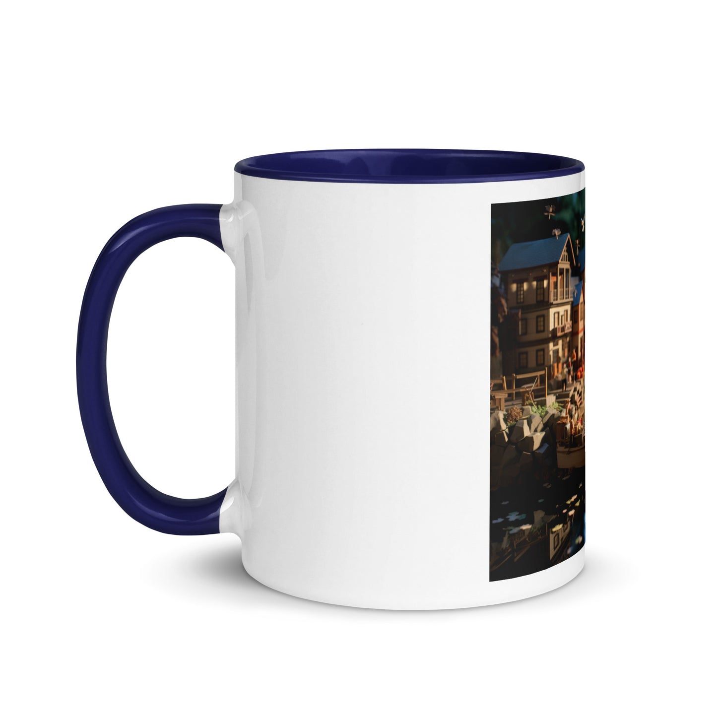 On The Docks By The Bay Series Print #7 - Mug with Color Inside