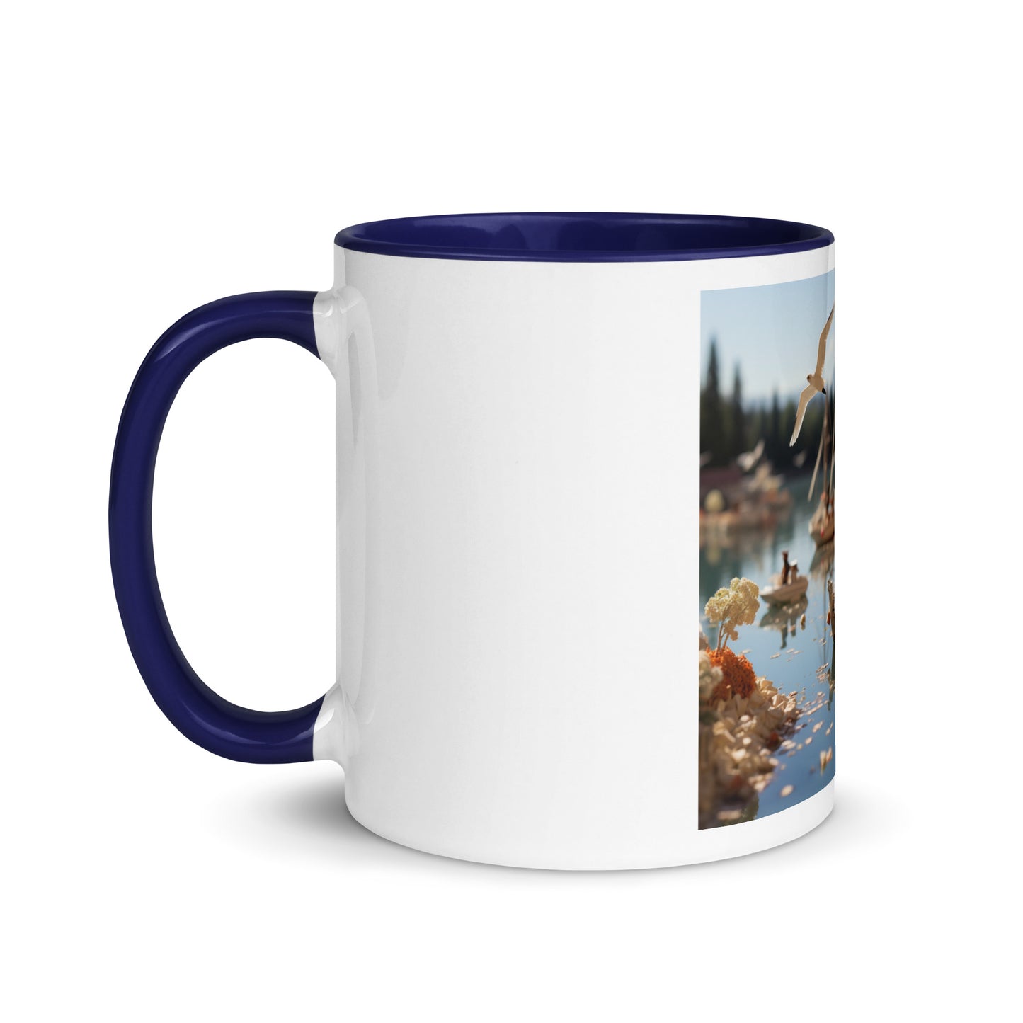 On The Docks By The Bay Series Print #6 - Mug with Color Inside