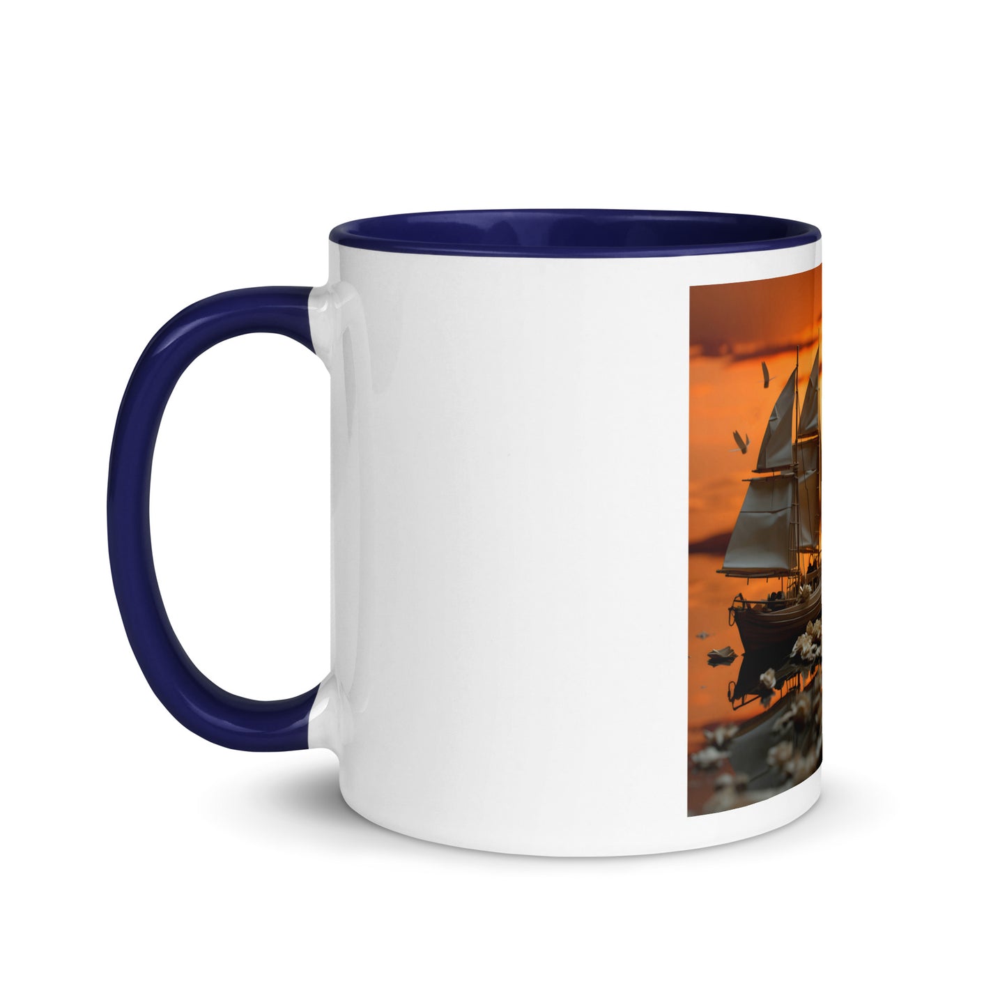 Into The Sunset Series Print #9 - Mug with Color Inside