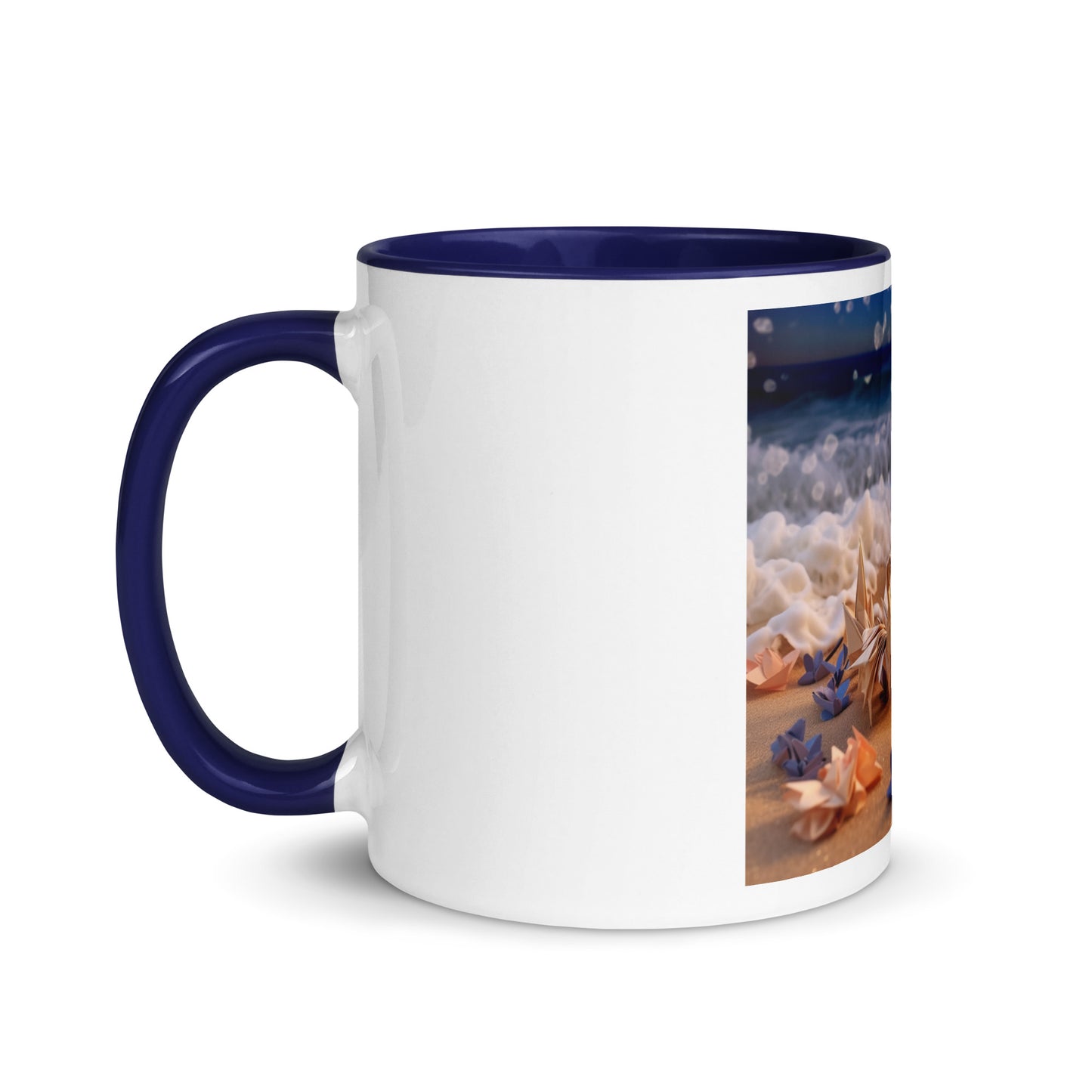 By The Seaside Series Print #10 - Mug with Color Inside