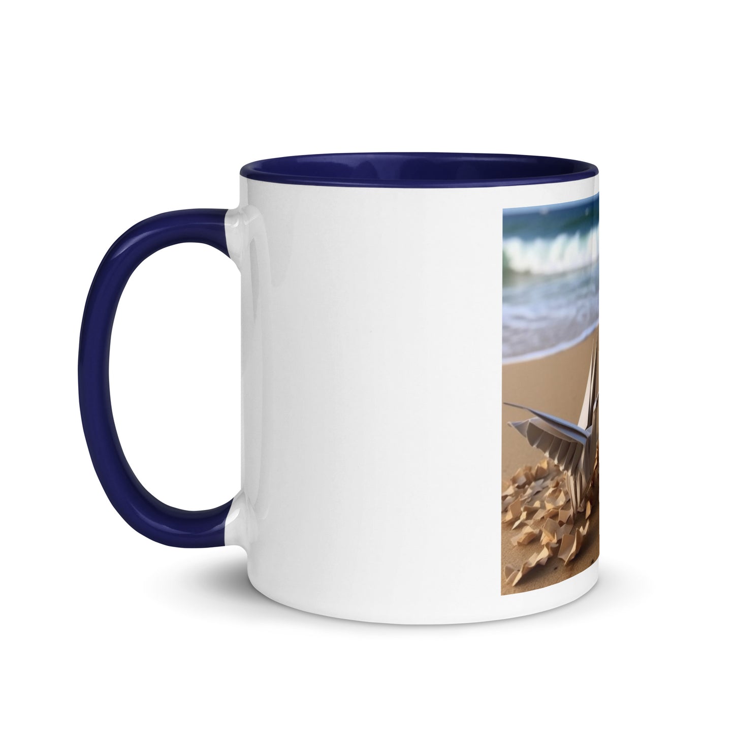 By The Seaside Series Print #1 - Mug with Color Inside