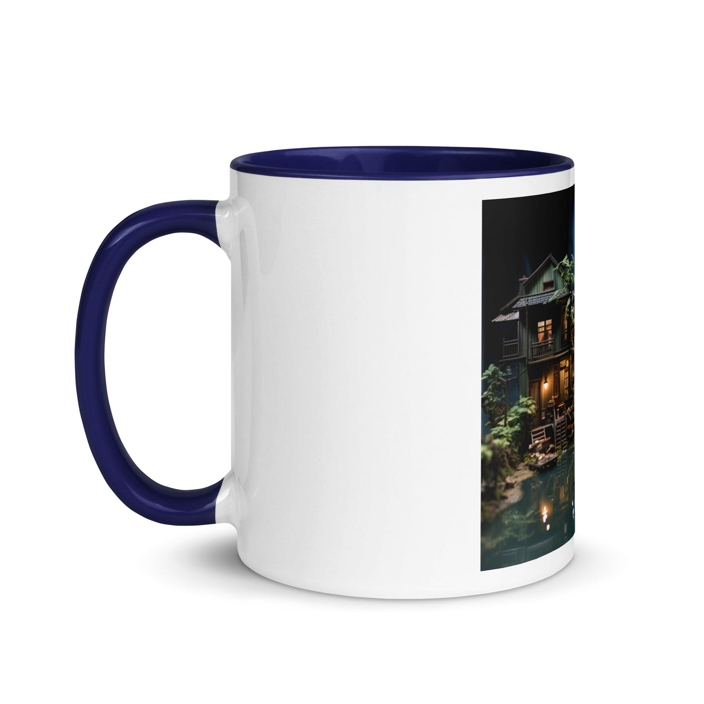 Born On A Bayou Series Print #3 - Mug with Color Inside