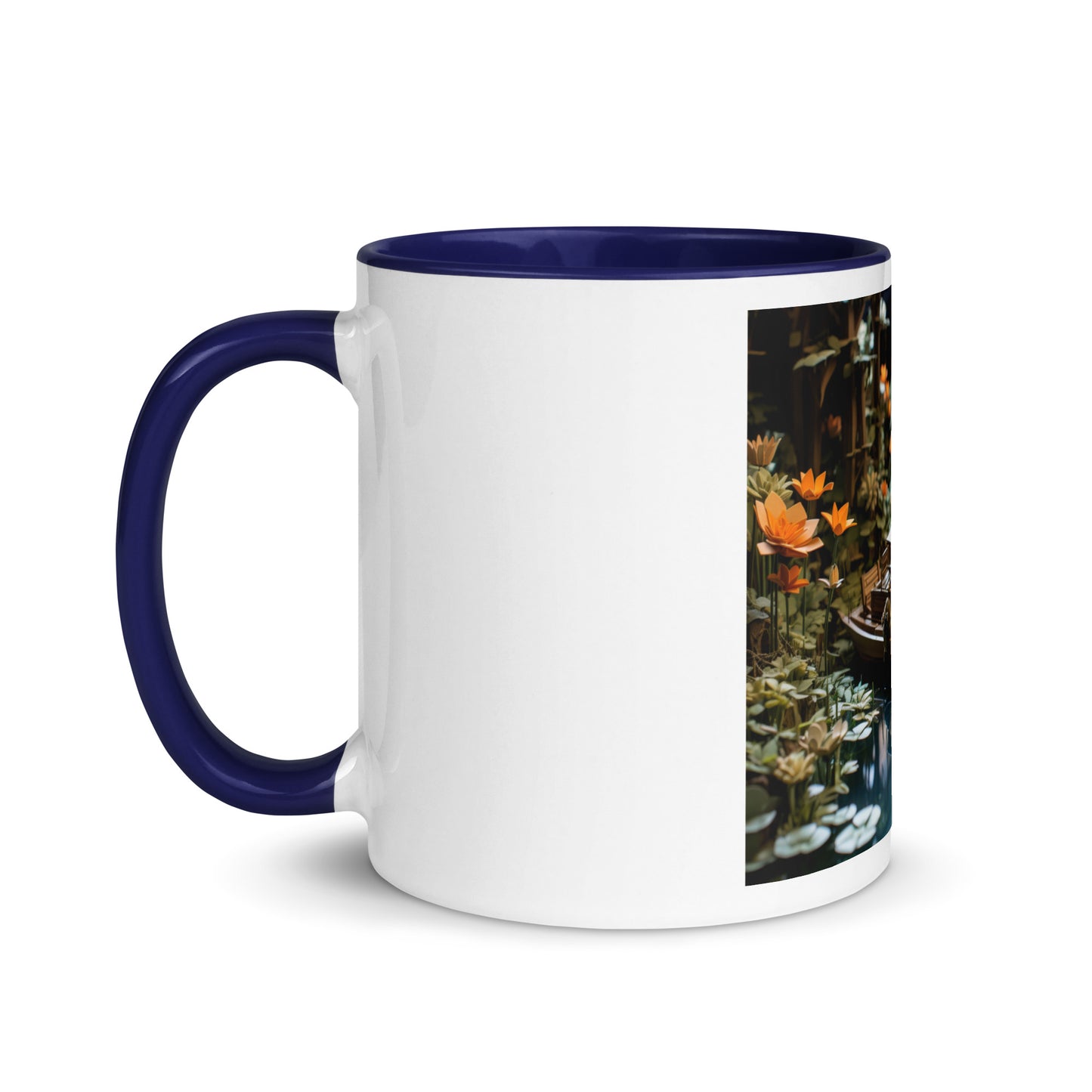 Born On A Bayou Series Print #4 - Mug with Color Inside