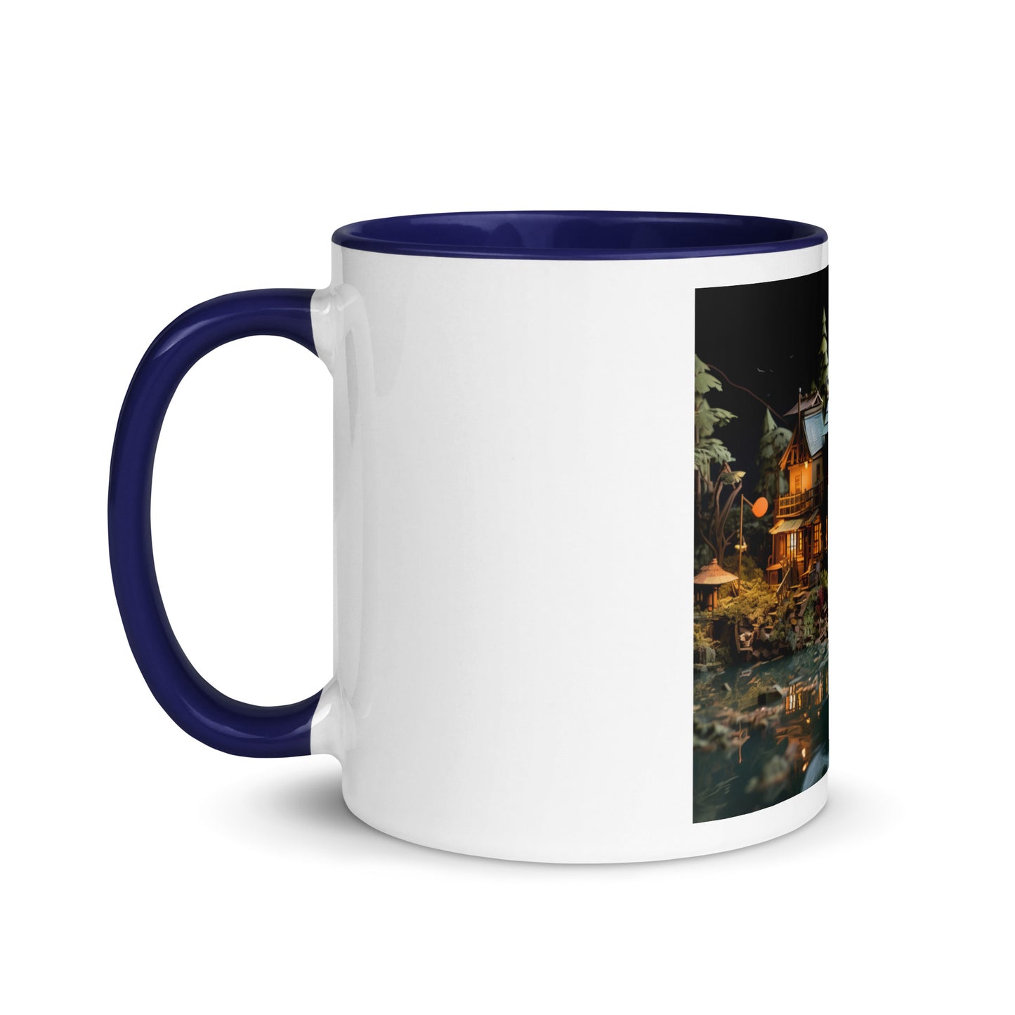 Born On A Bayou Series Print #8 - Mug with Color Inside