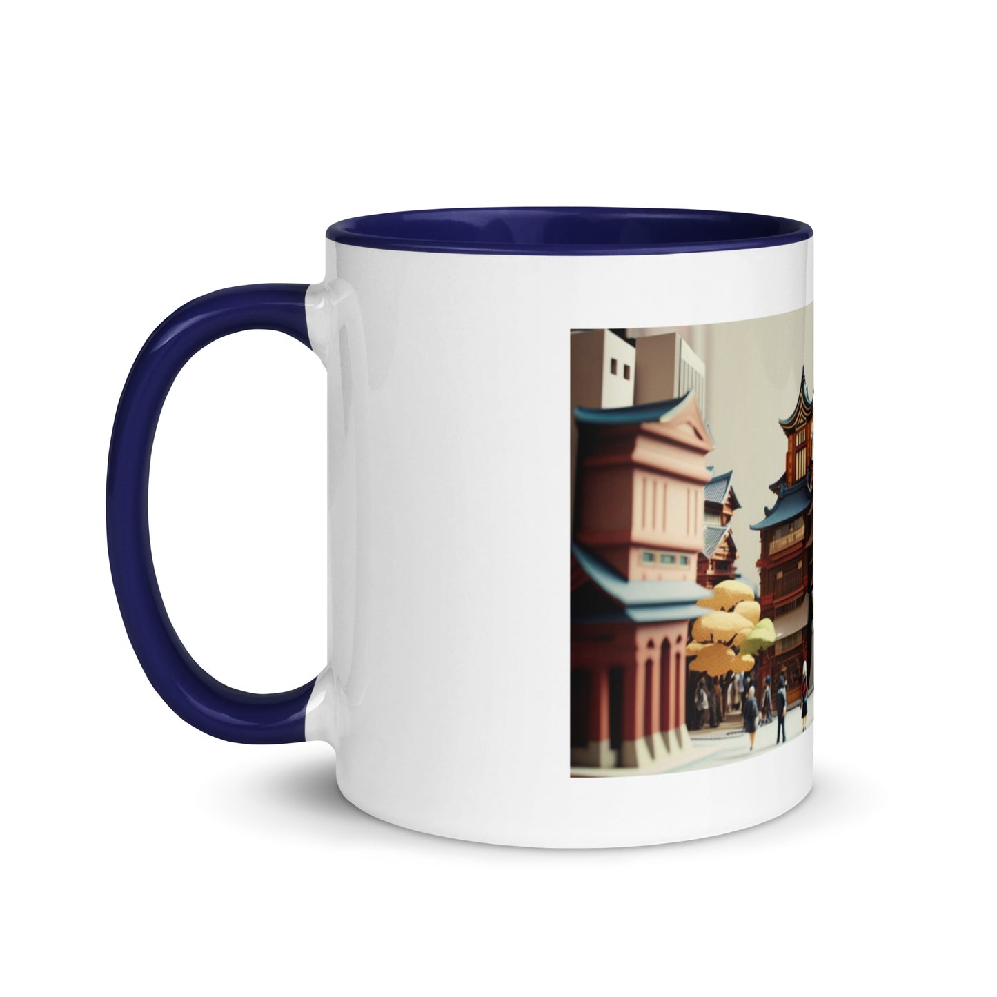 Via The Metropolis Series Print #6 - Mug with Color Inside