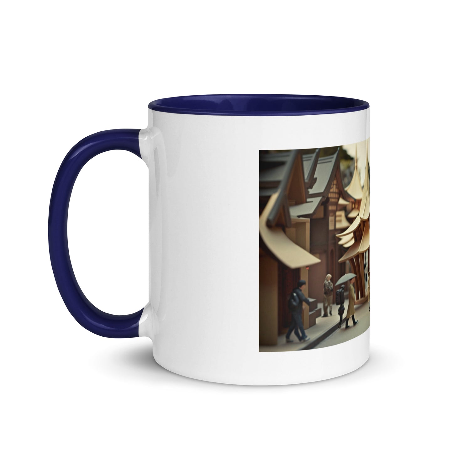 Via The Metropolis Series Print #4 - Mug with Color Inside