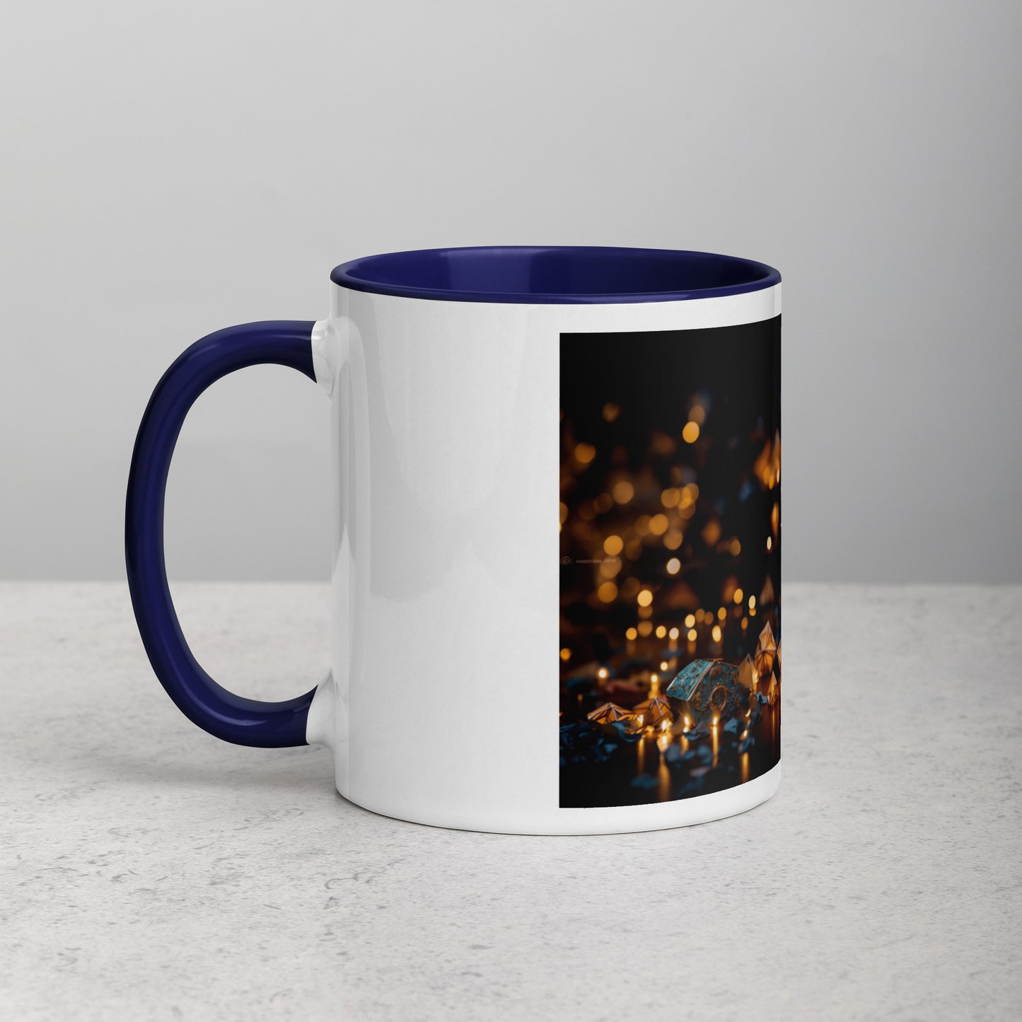 Ascending Buddha Series Print #9 - Mug with Color Inside