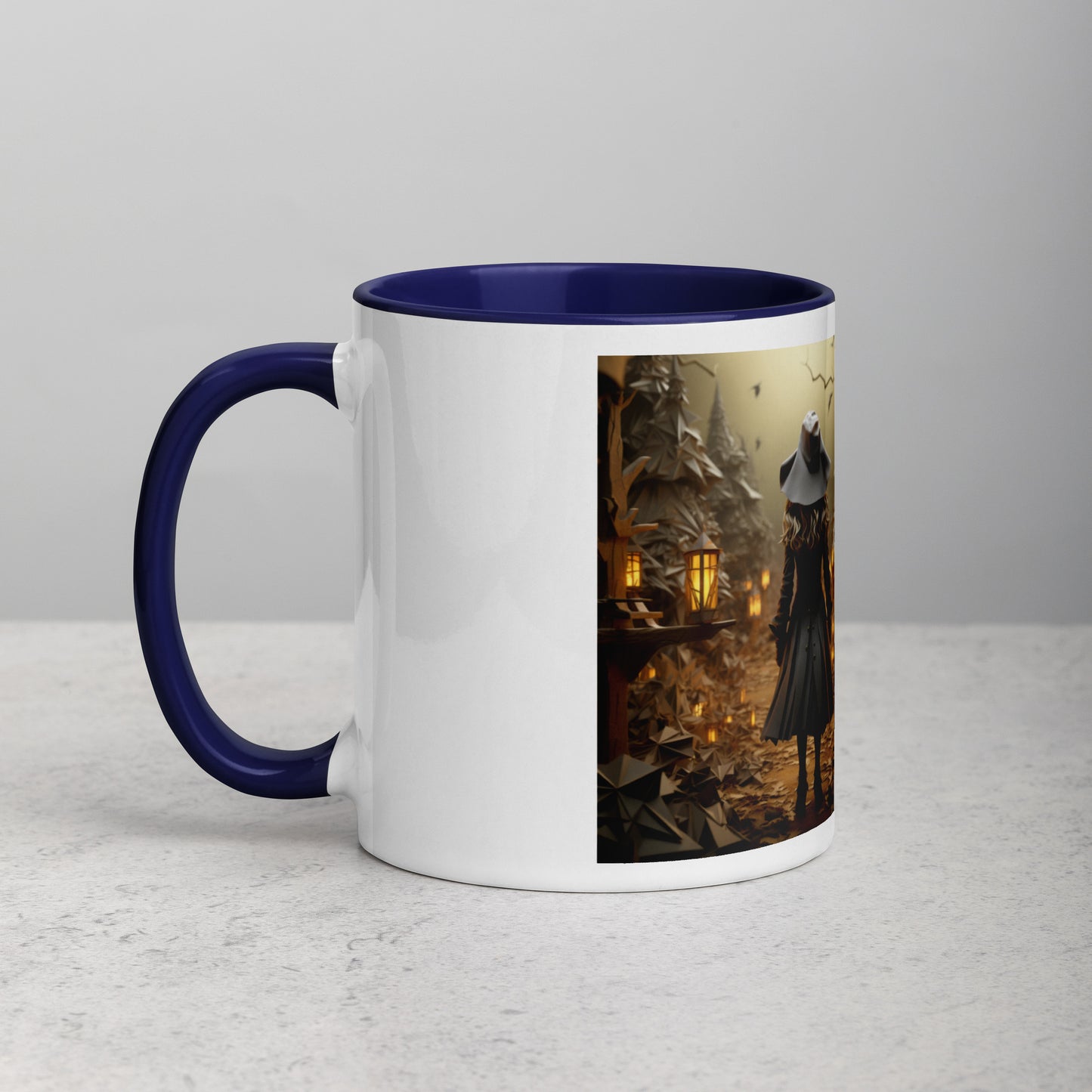 Halloween 2024 Series Print #3 - Mug with Color Inside