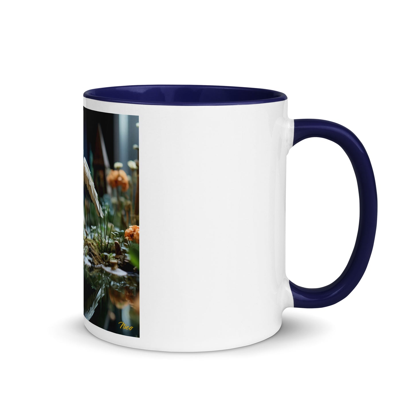 Born On A Bayou Series Print #1 - Mug with Color Inside