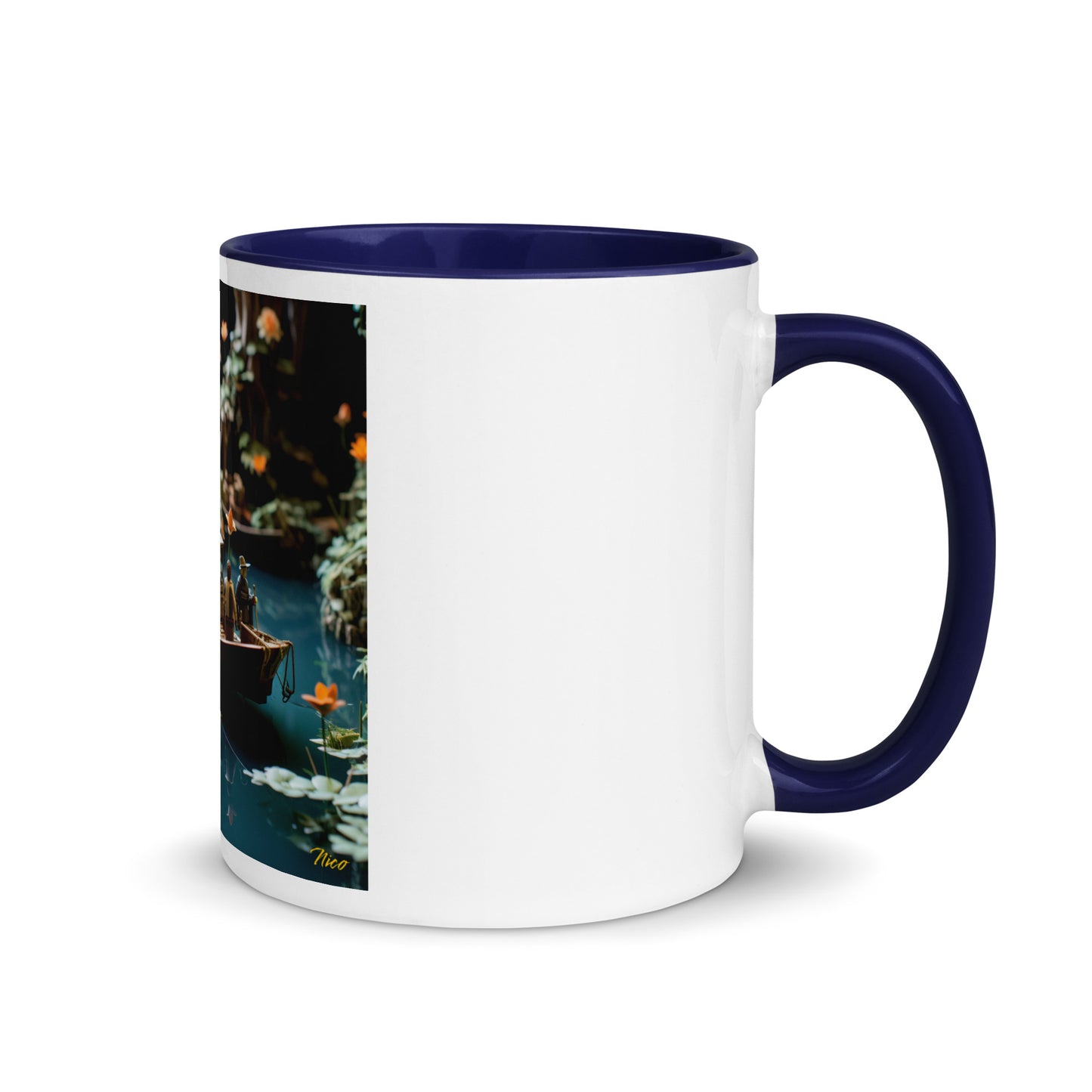 Born On A Bayou Series Print #4 - Mug with Color Inside