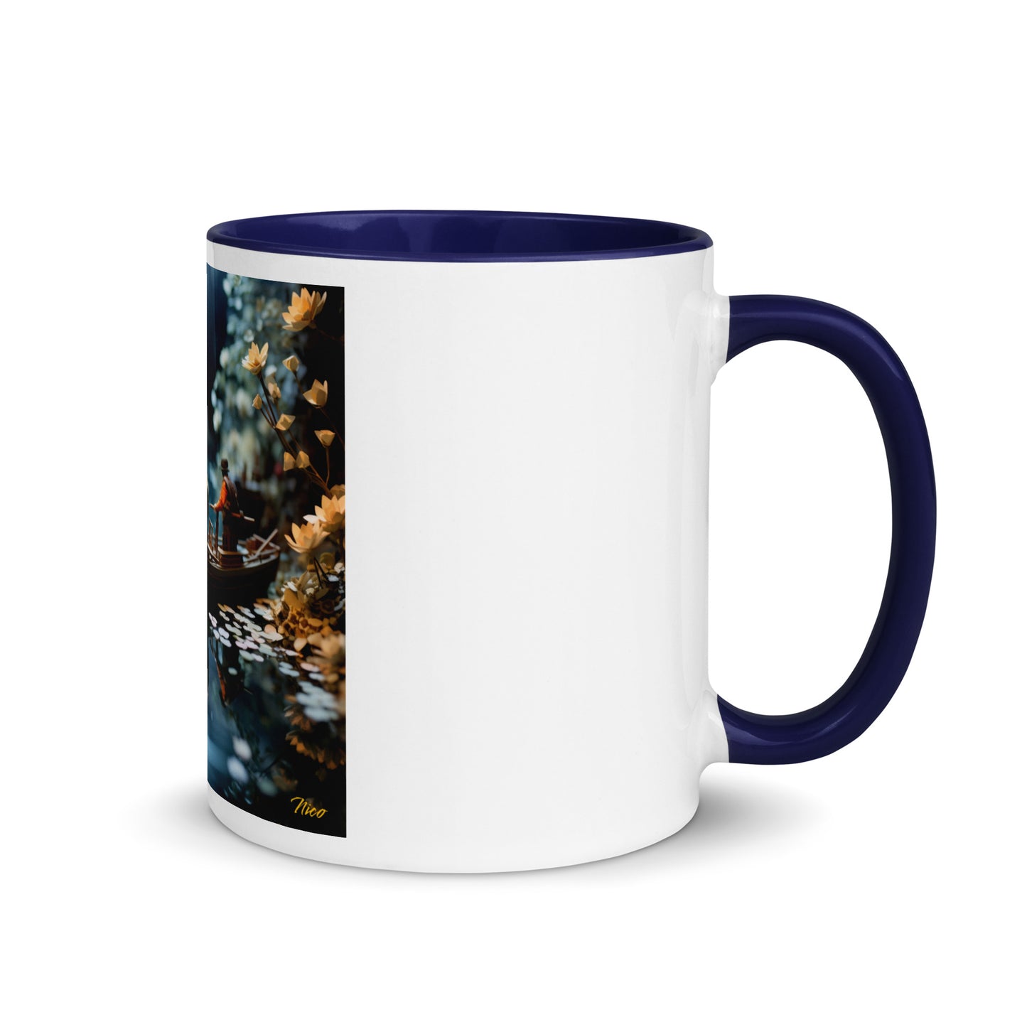 Born On A Bayou Series Print #10 - Mug with Color Inside