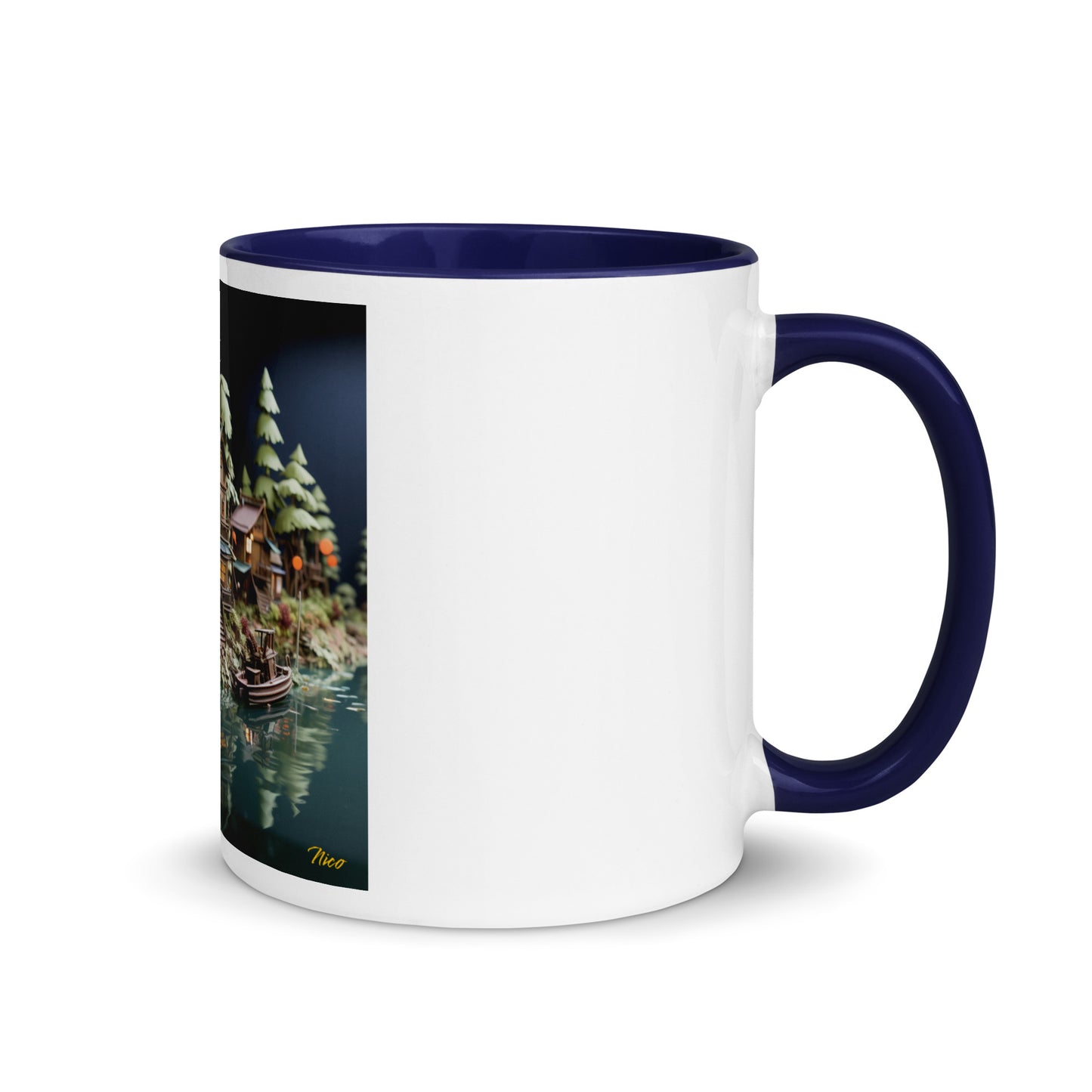 Born On A Bayou Series Print #8 - Mug with Color Inside