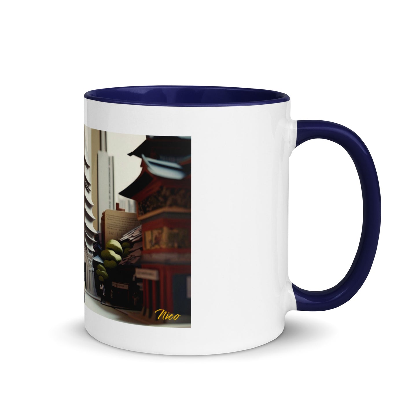 Via The Metropolis Series Print #6 - Mug with Color Inside