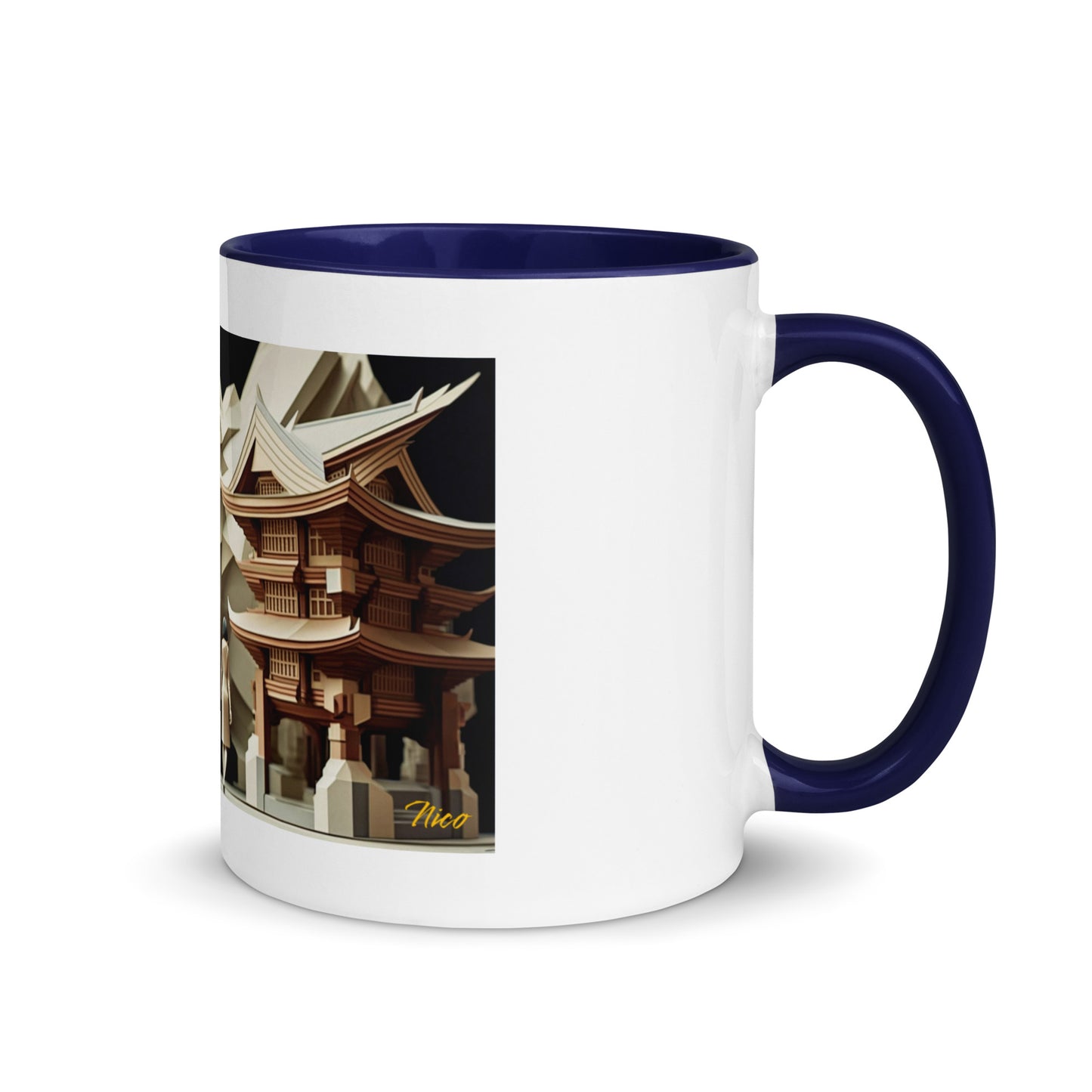 Via The Metropolis Series Print #2 - Mug with Color Inside