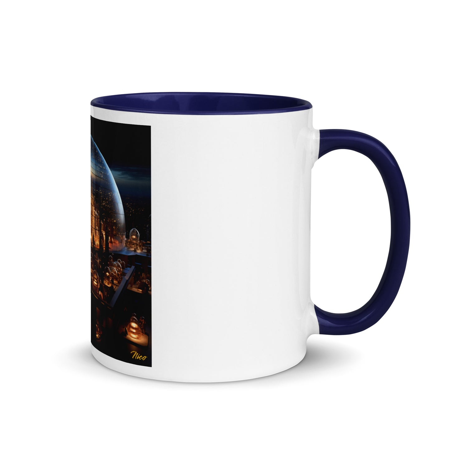 Elons' Dream Series Print #10 - Mug with Color Inside