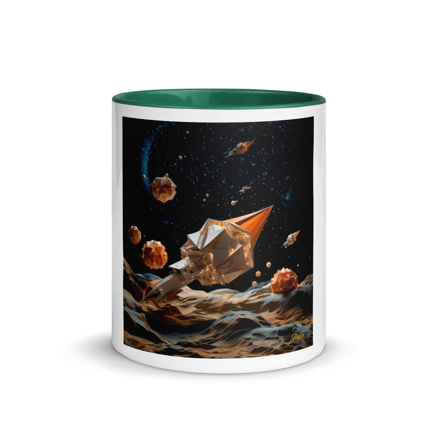 Elons' Dream Series Print #3 Mug with Color Inside