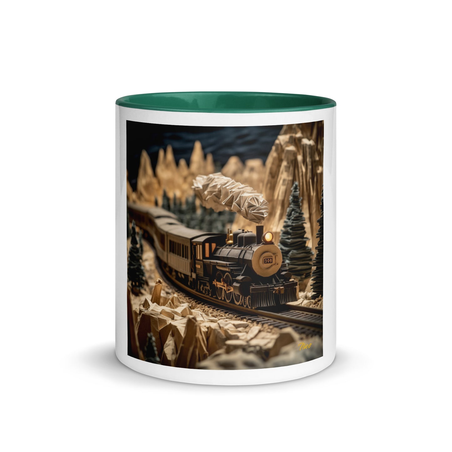 Orient Express Series Print #1Mug with Color Inside