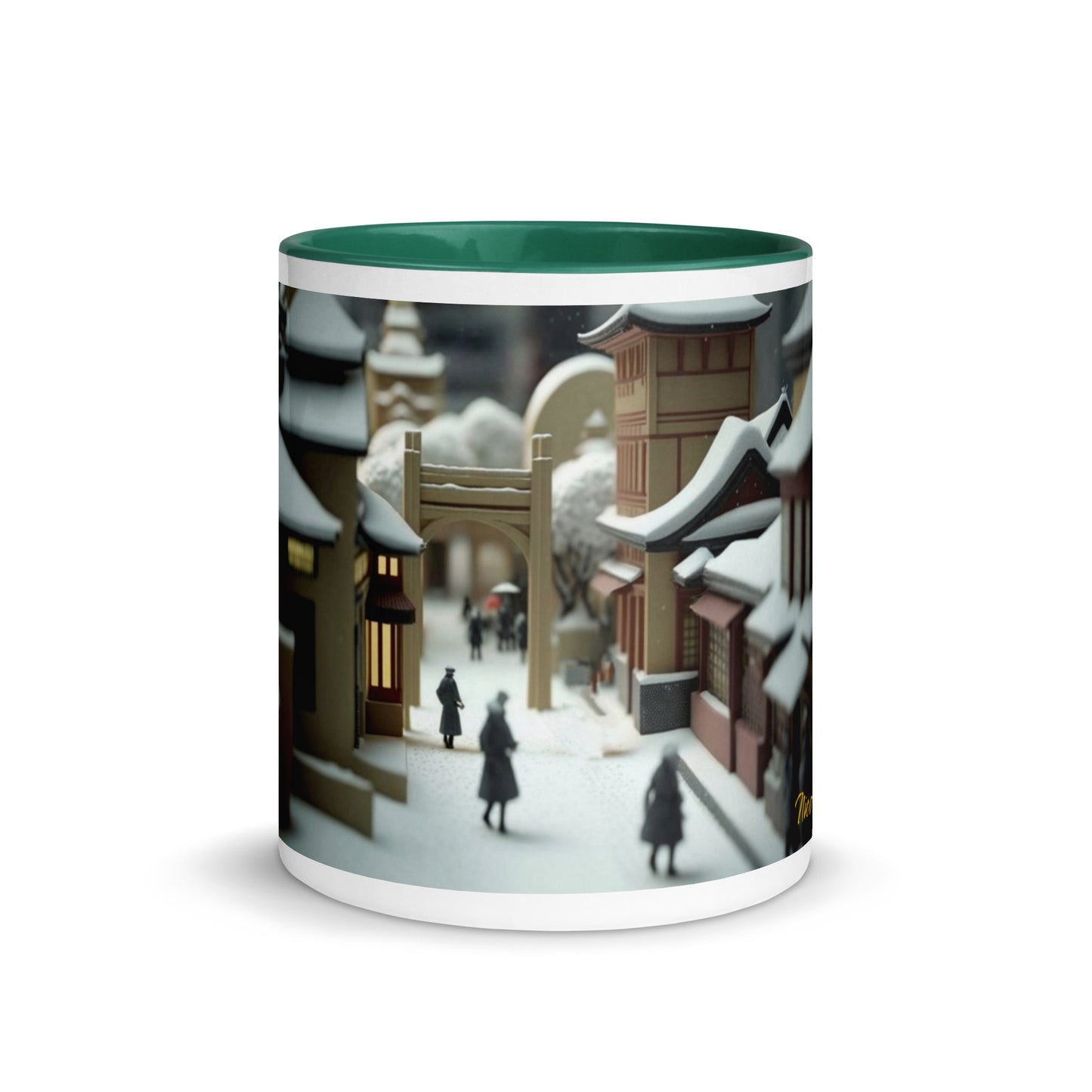 I Wish It Would Snow Series Print #9 - Mug with Color Inside