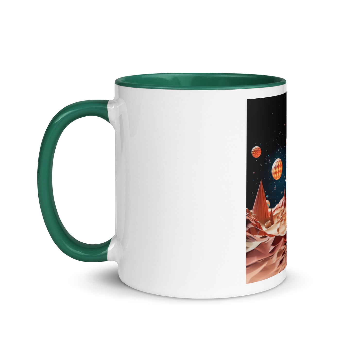 Elons' Dream Series Print #5 Mug with Color Inside